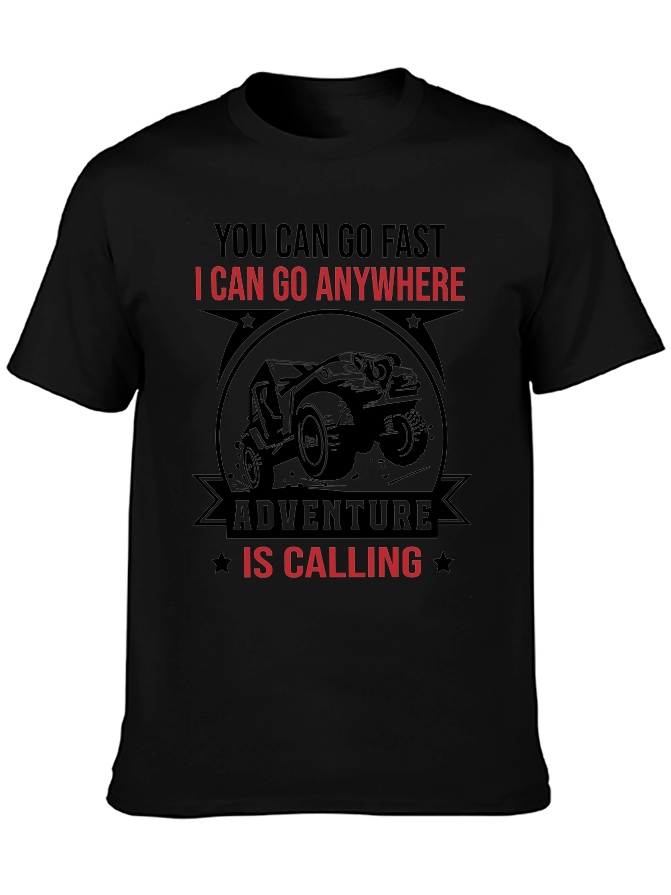 Adventure Awaits Mens Graphic T-Shirt