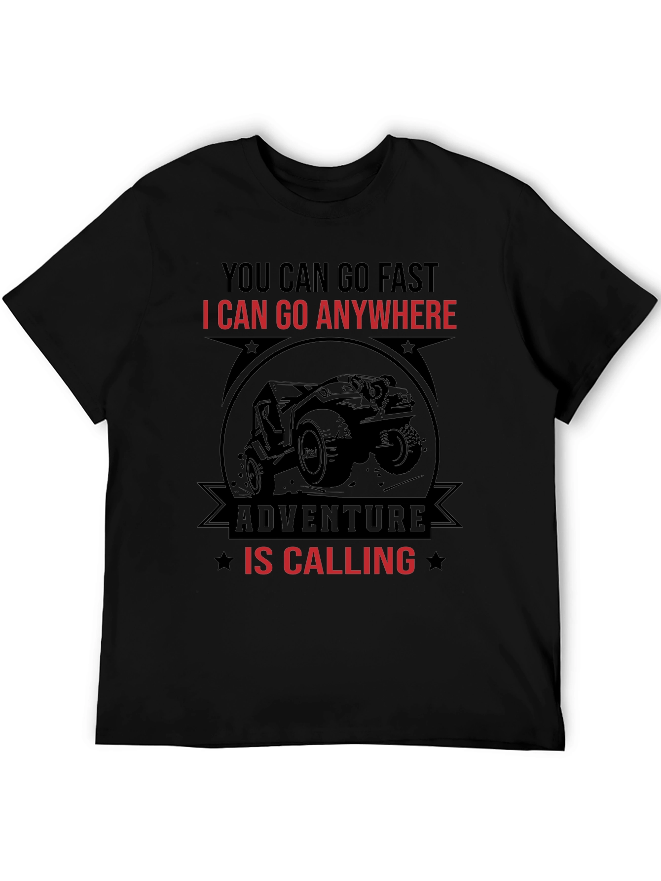 Adventure Awaits Mens Graphic T-Shirt