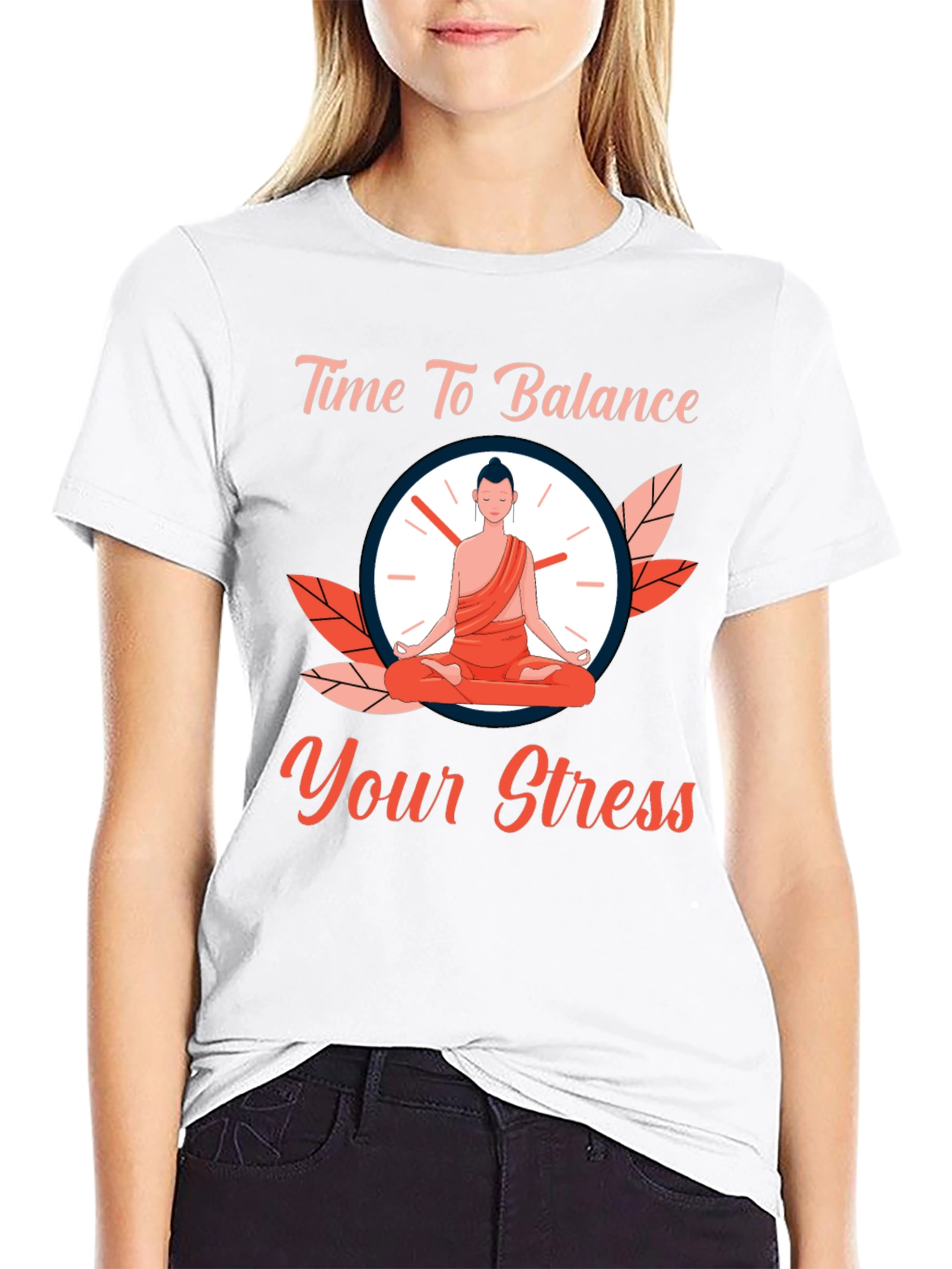 Time To Balance Your Stress Graphic T-Shirt