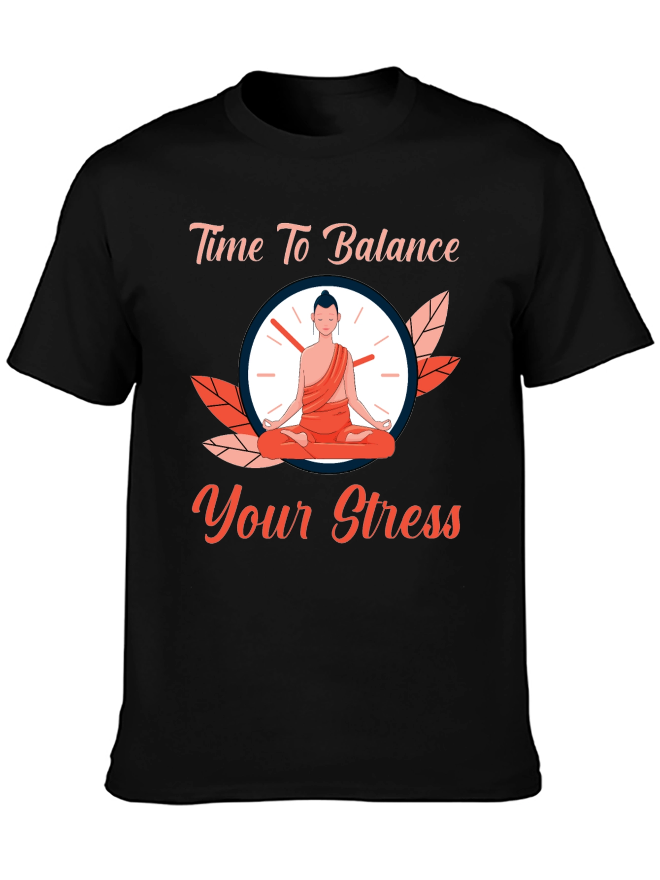 Time To Balance Your Stress Graphic T-Shirt