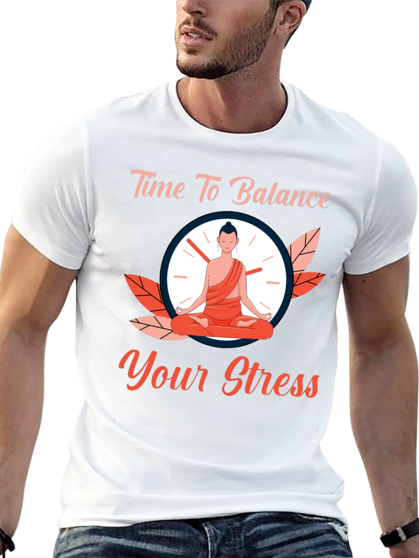 Time To Balance Your Stress Graphic T-Shirt