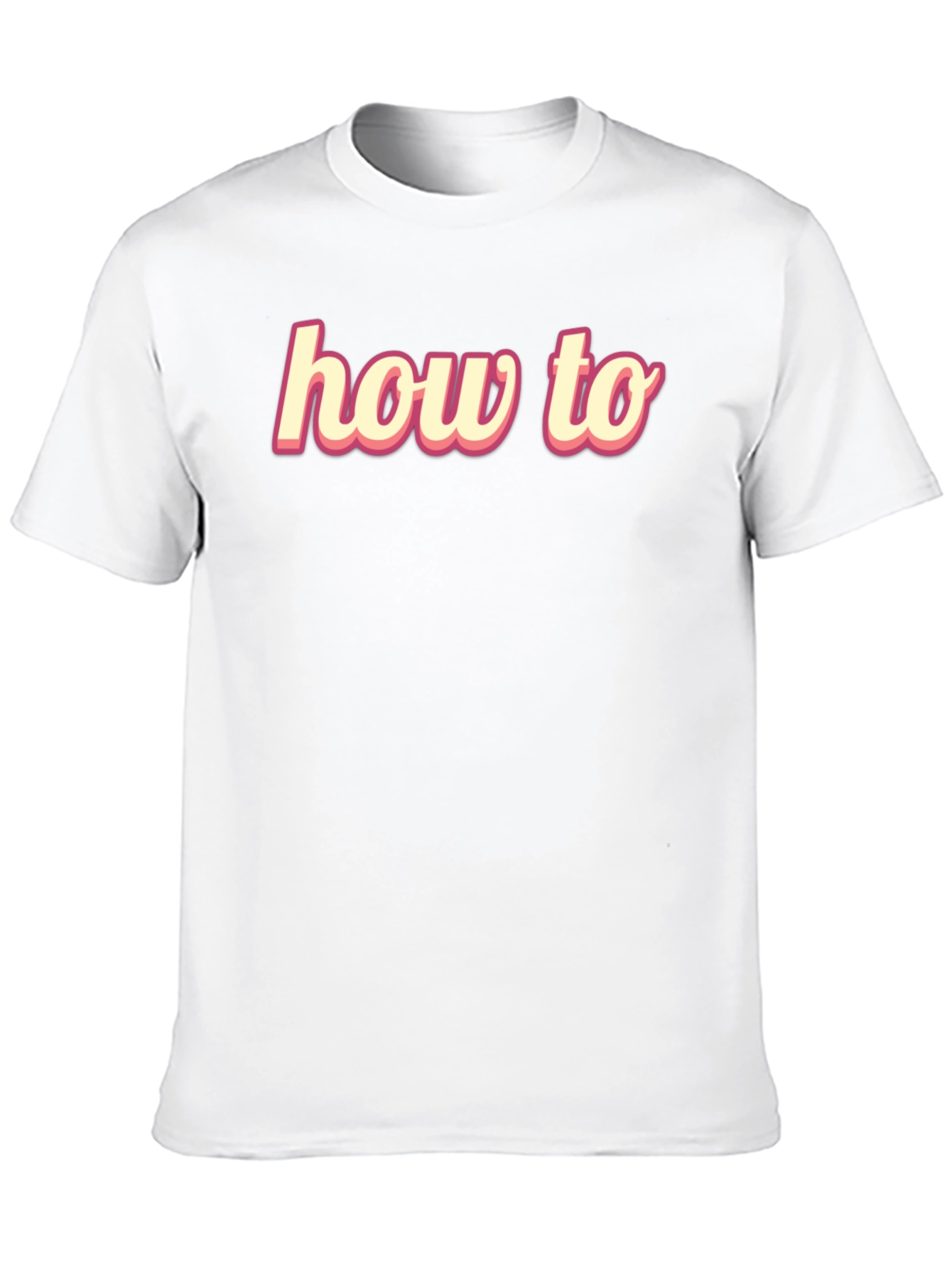 How To Graphic Print T-Shirt - Stylish Retro Tee