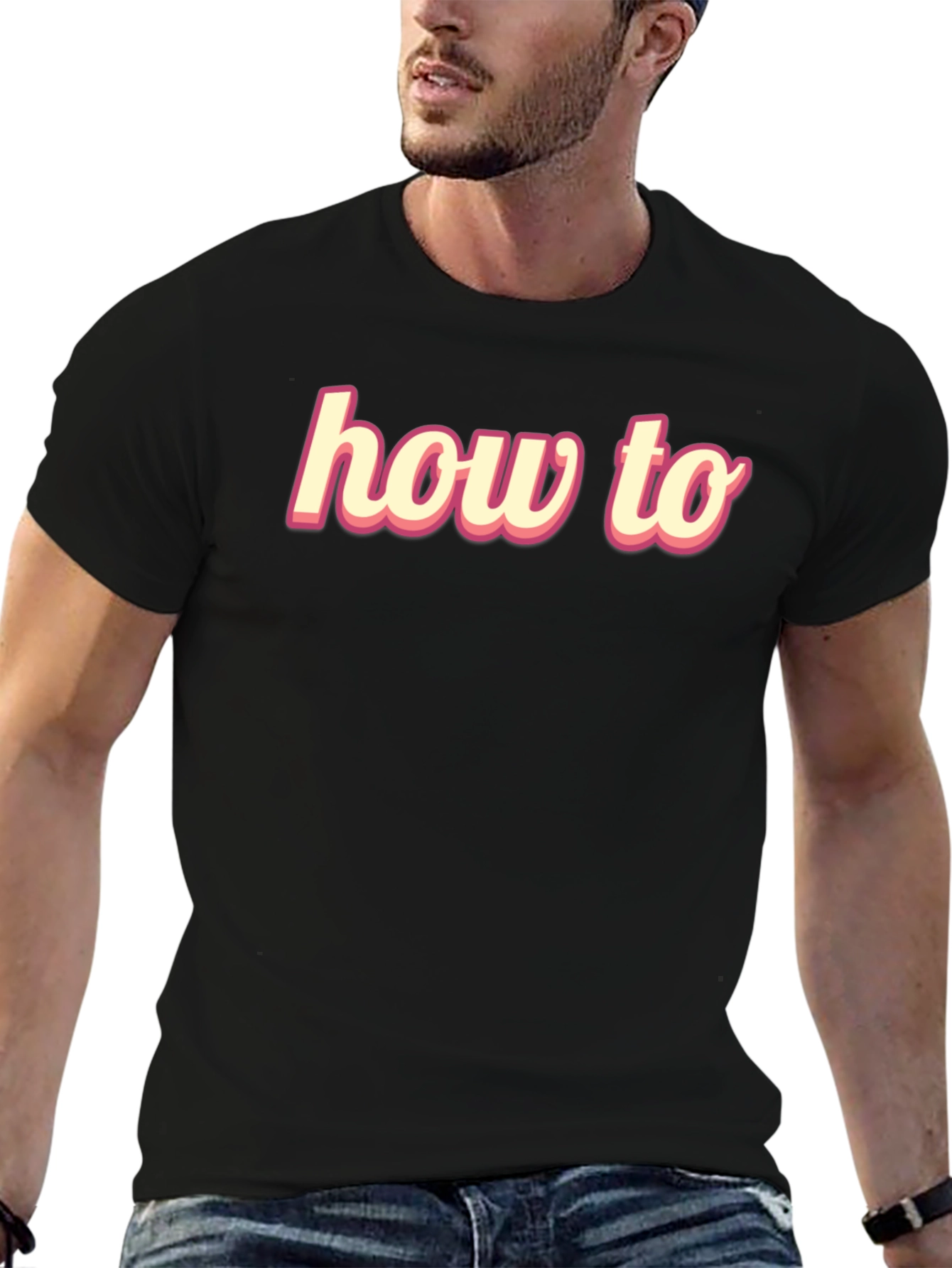 How To Graphic Print T-Shirt - Stylish Retro Tee