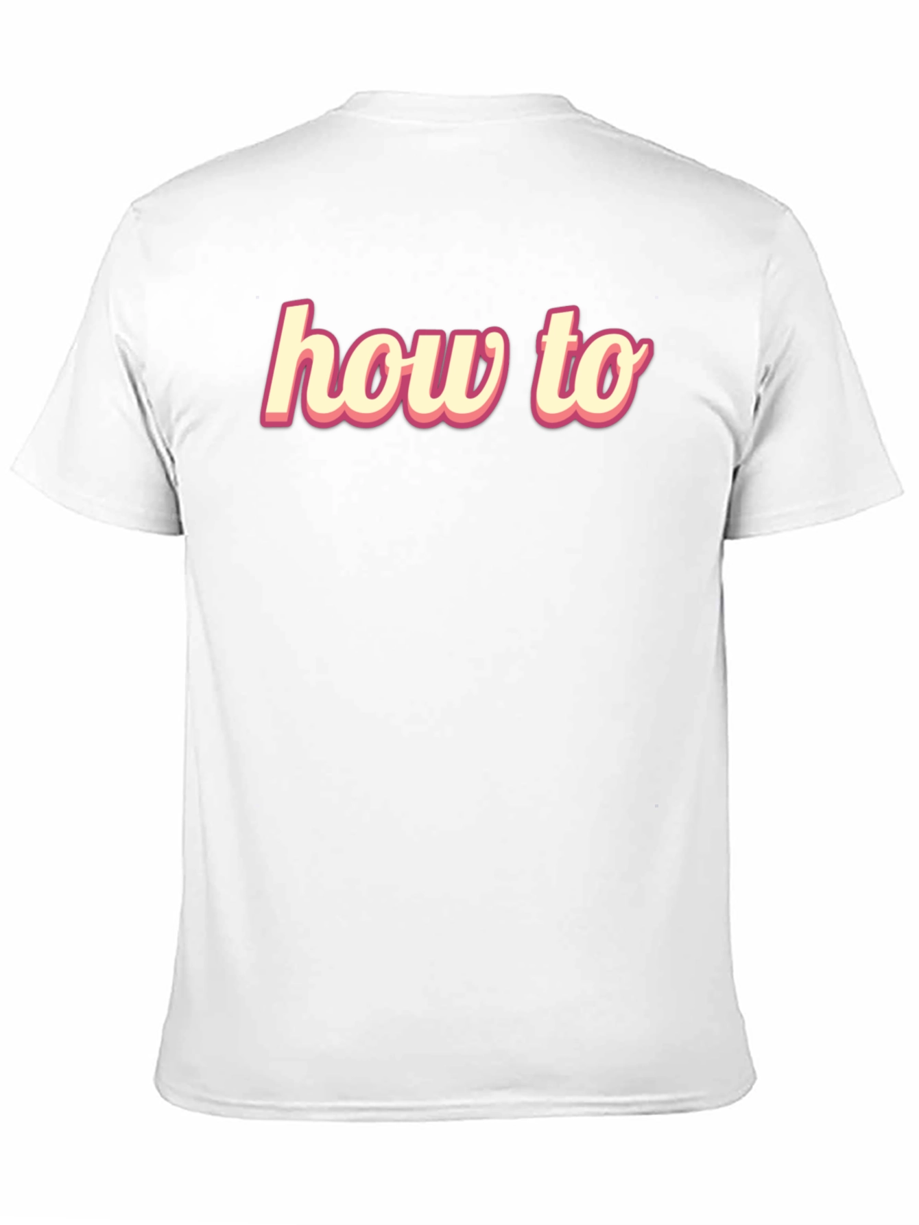 How To Graphic Print T-Shirt - Stylish Retro Tee