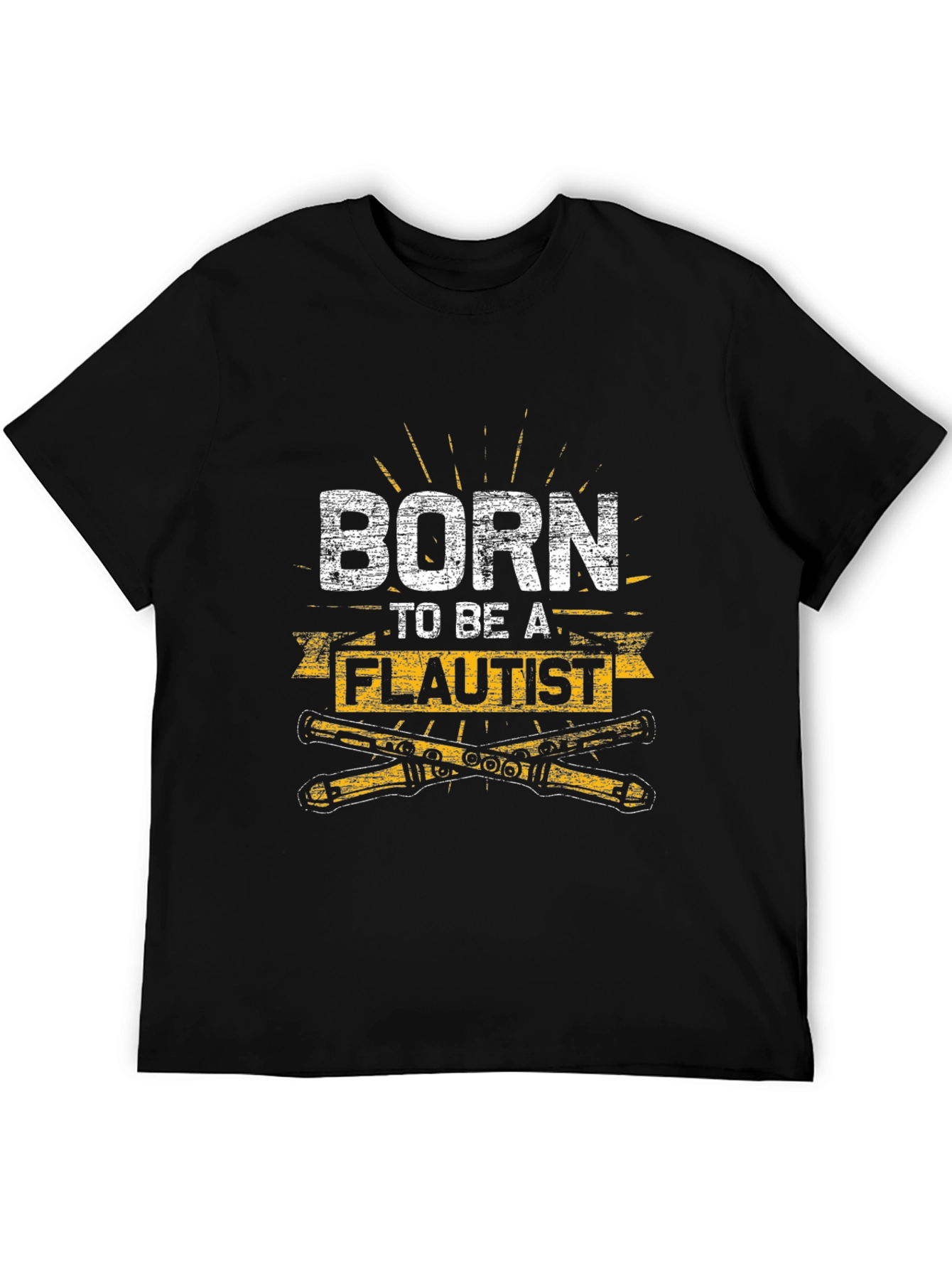 Born to be a Flautist Graphic T-Shirt
