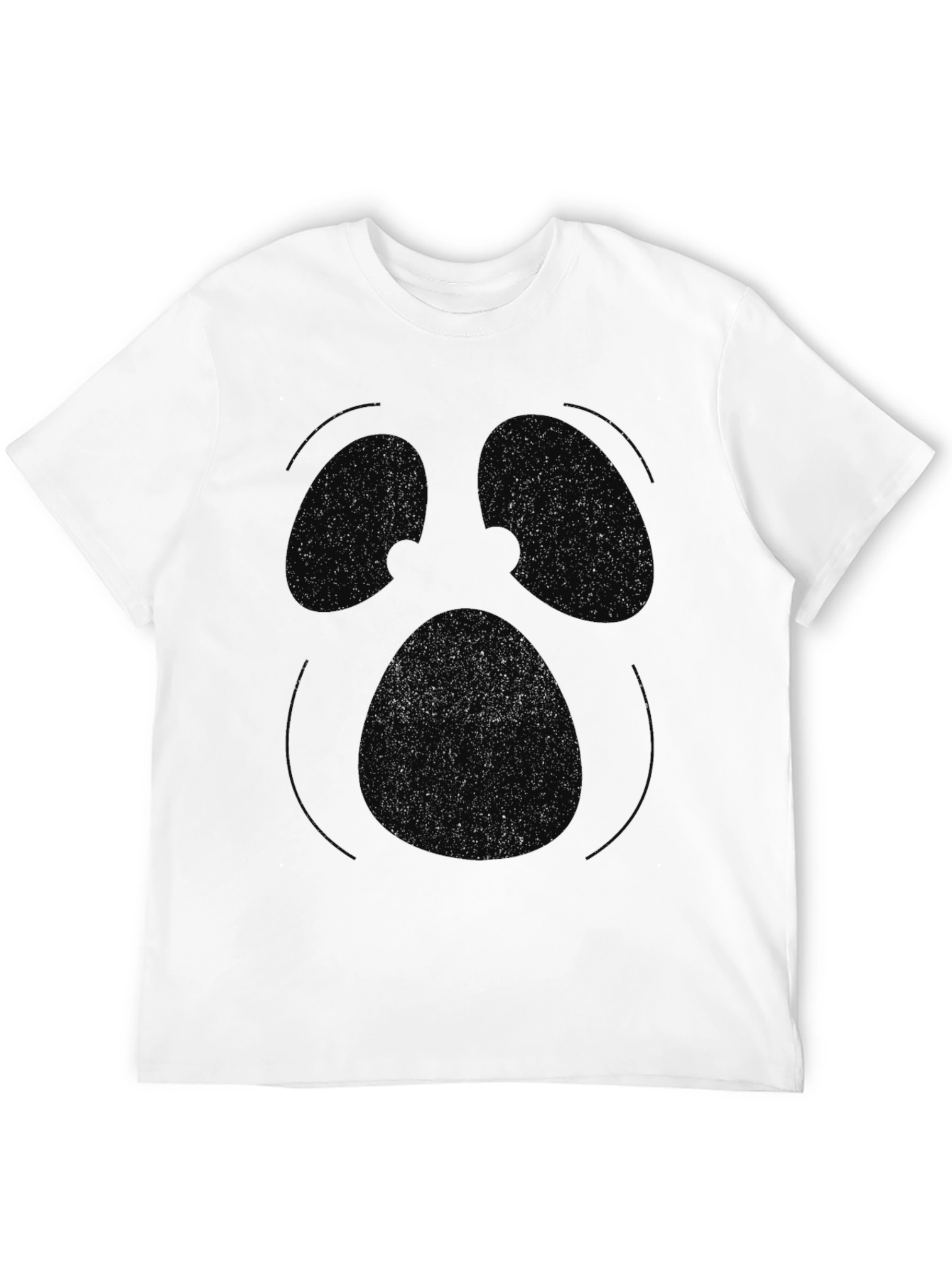 Mens Black Graphic T-Shirt - Modern Style