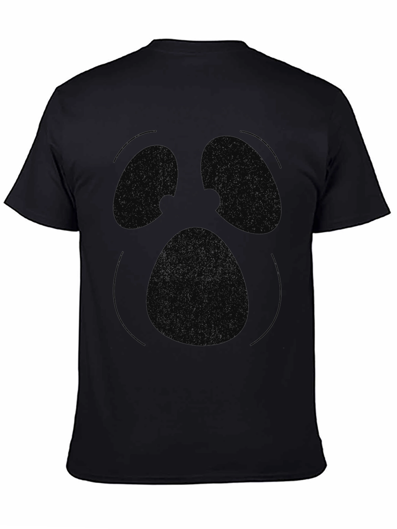 Mens Black Graphic T-Shirt - Modern Style