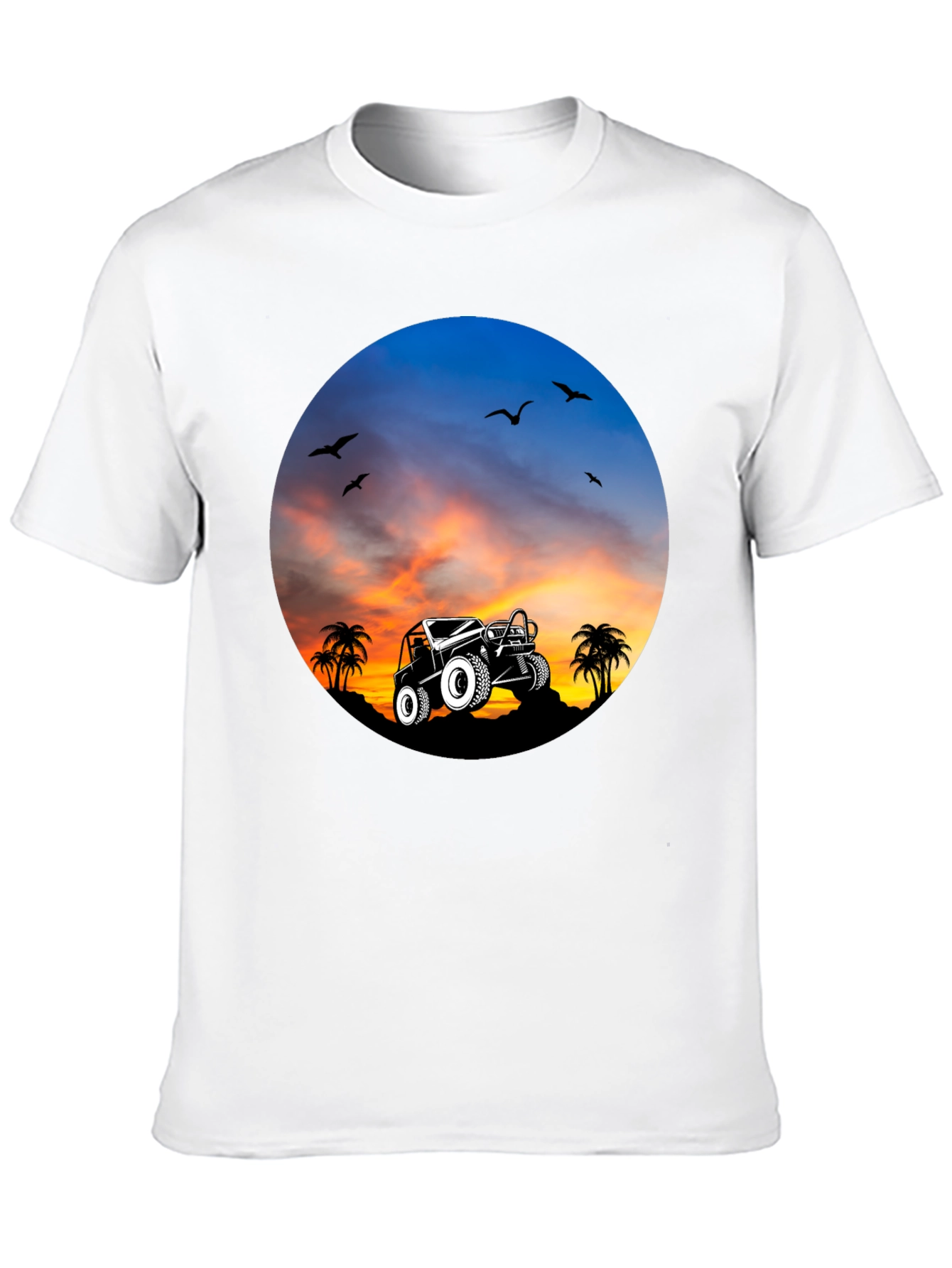 Sunset Jeep Adventure T-Shirt