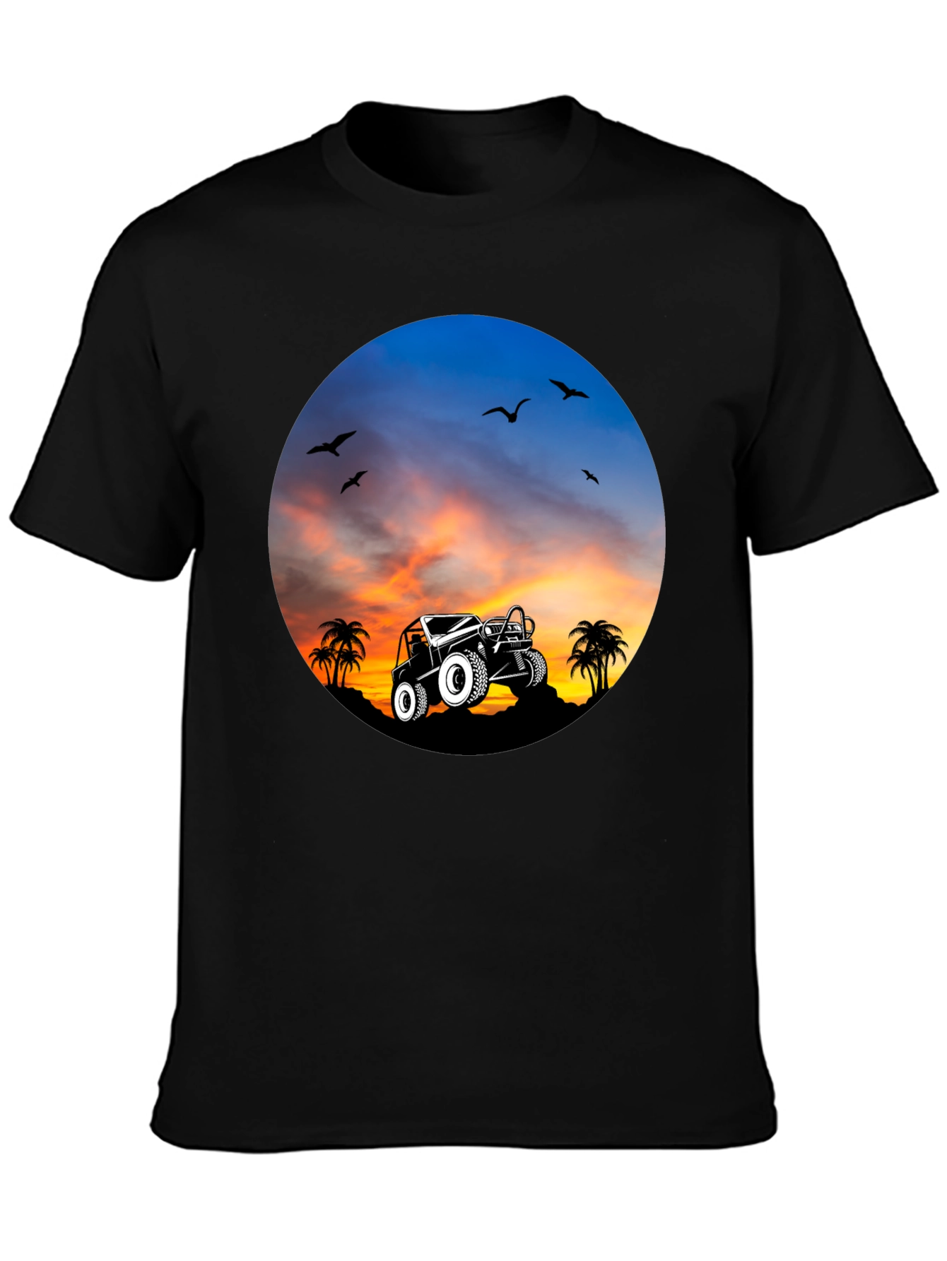Sunset Jeep Adventure T-Shirt