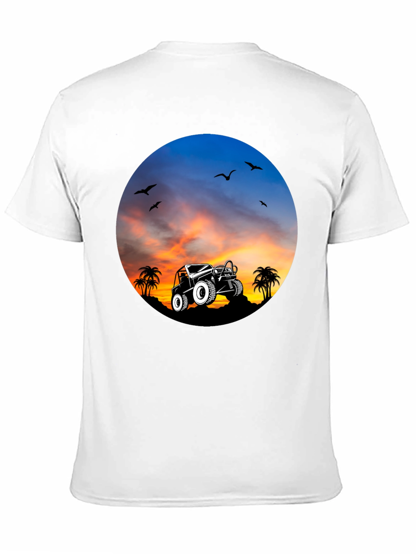 Sunset Jeep Adventure T-Shirt