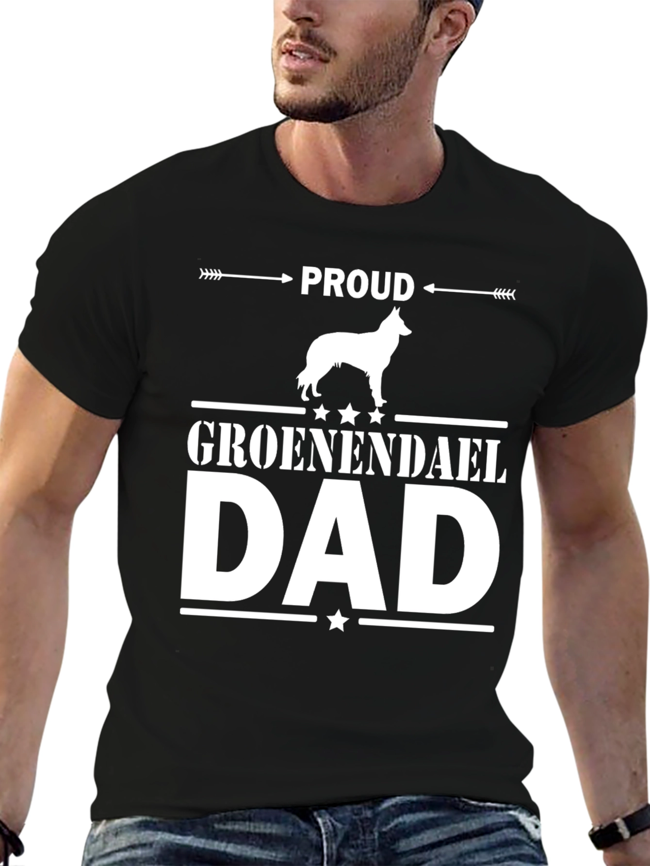 Proud Groenendael Dad T-Shirt