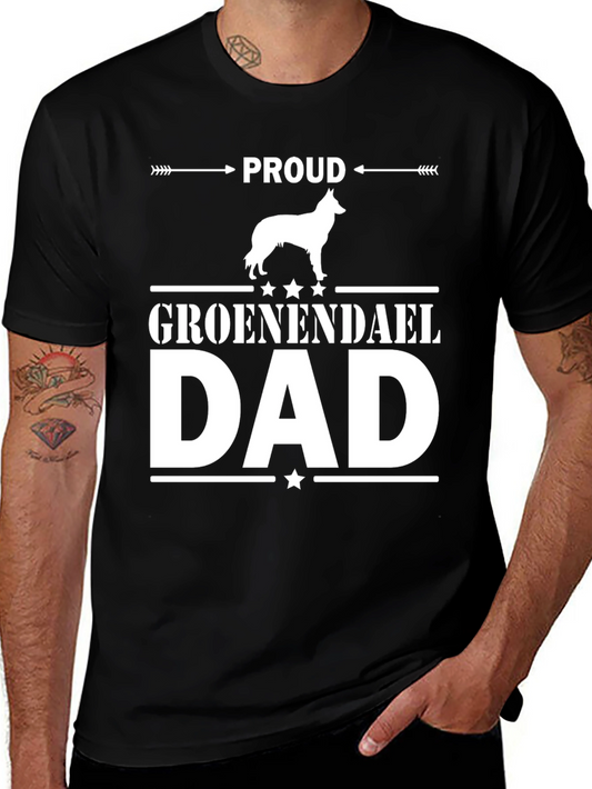 Proud Groenendael Dad T-Shirt