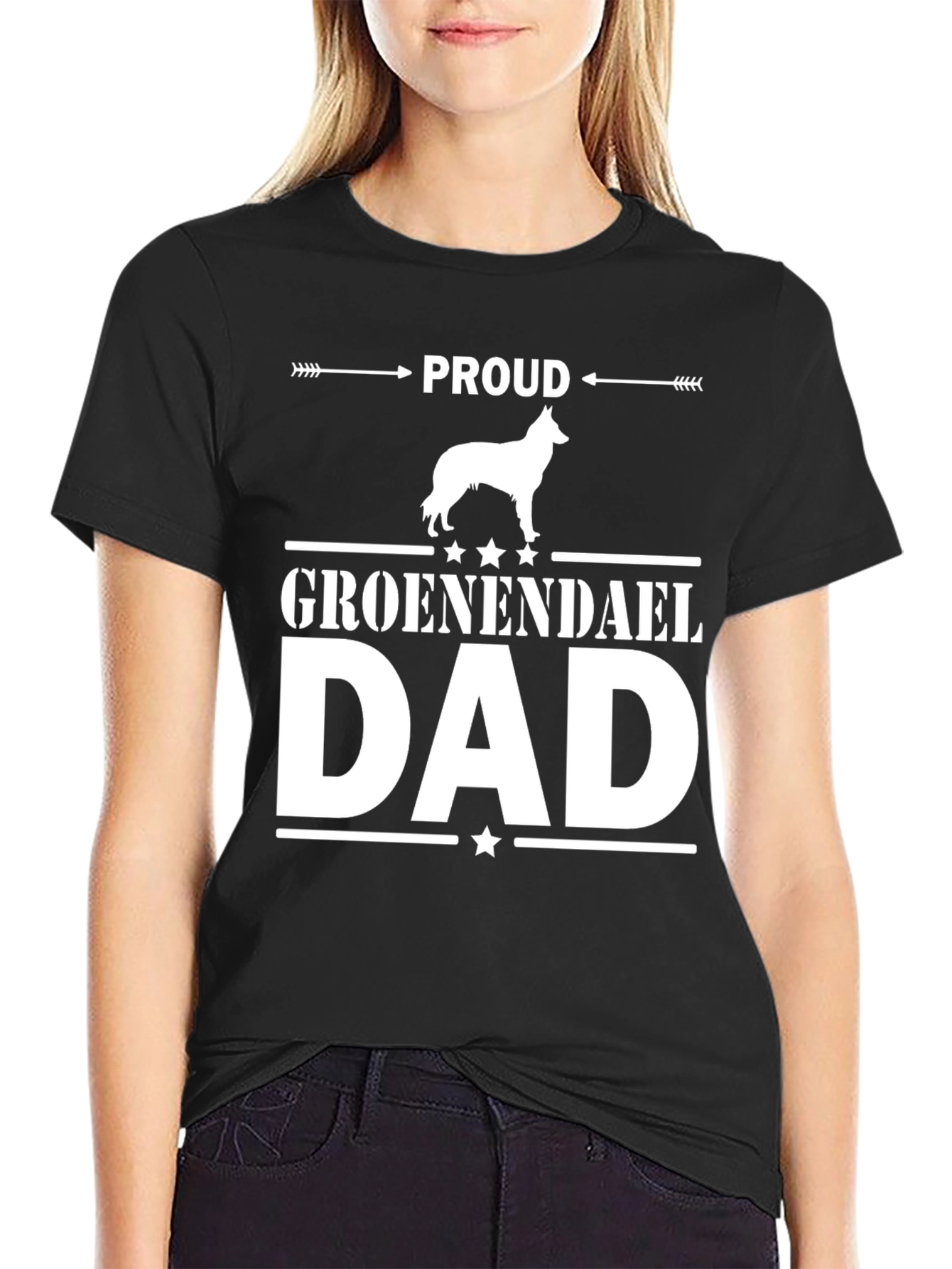 Proud Groenendael Dad T-Shirt