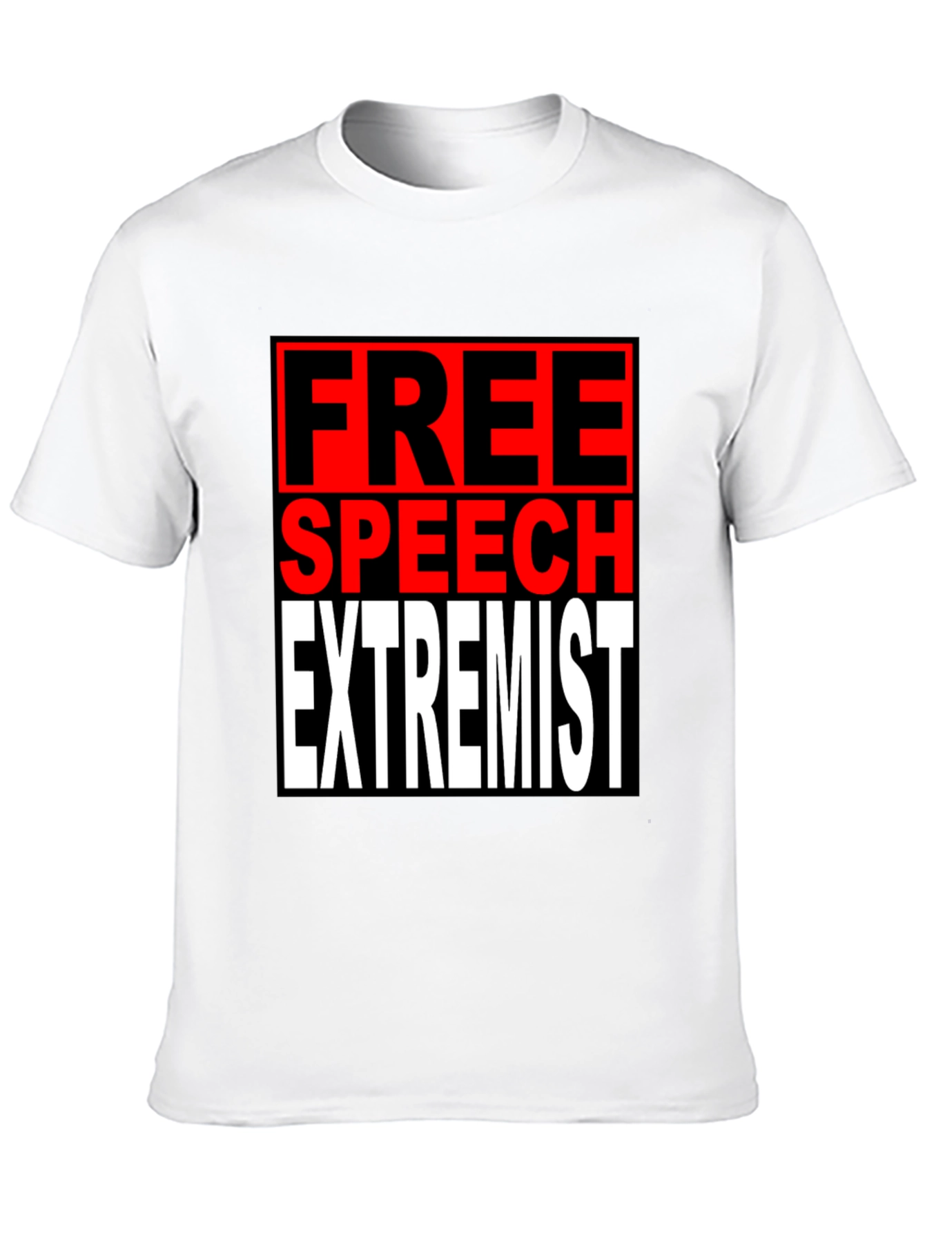 Free Speech Extremist Graphic T-Shirt