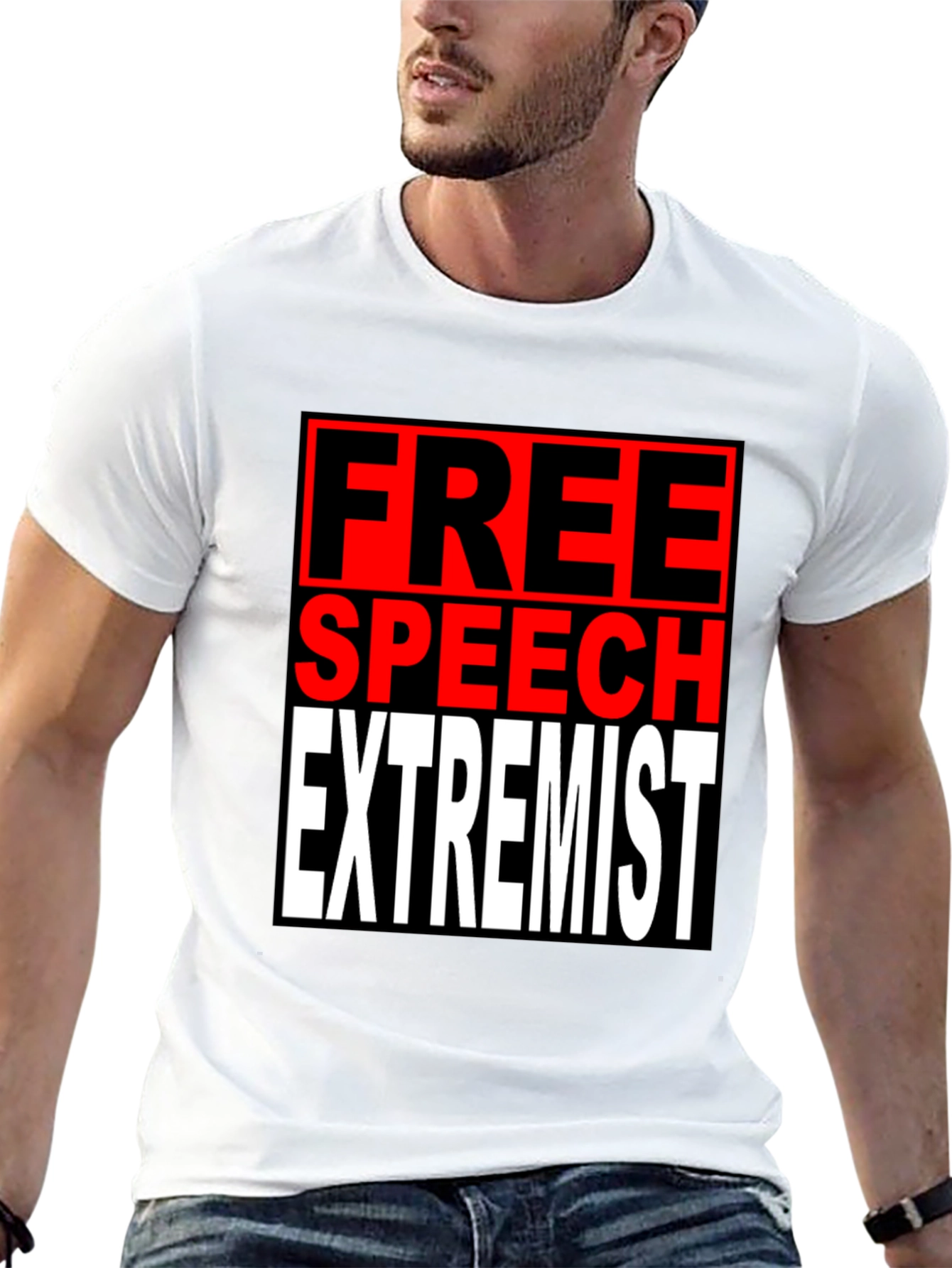 Free Speech Extremist Graphic T-Shirt