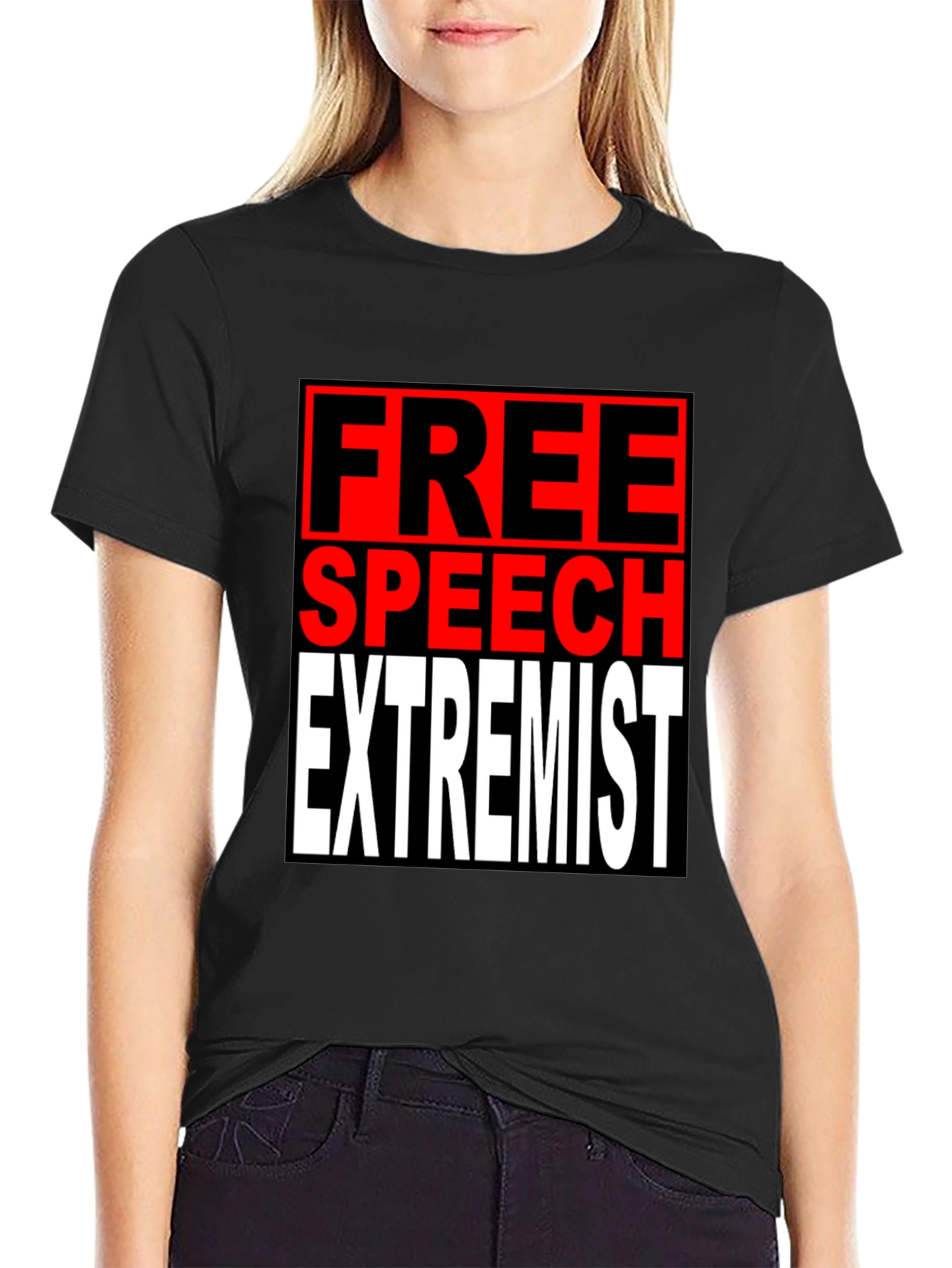 Free Speech Extremist Graphic T-Shirt