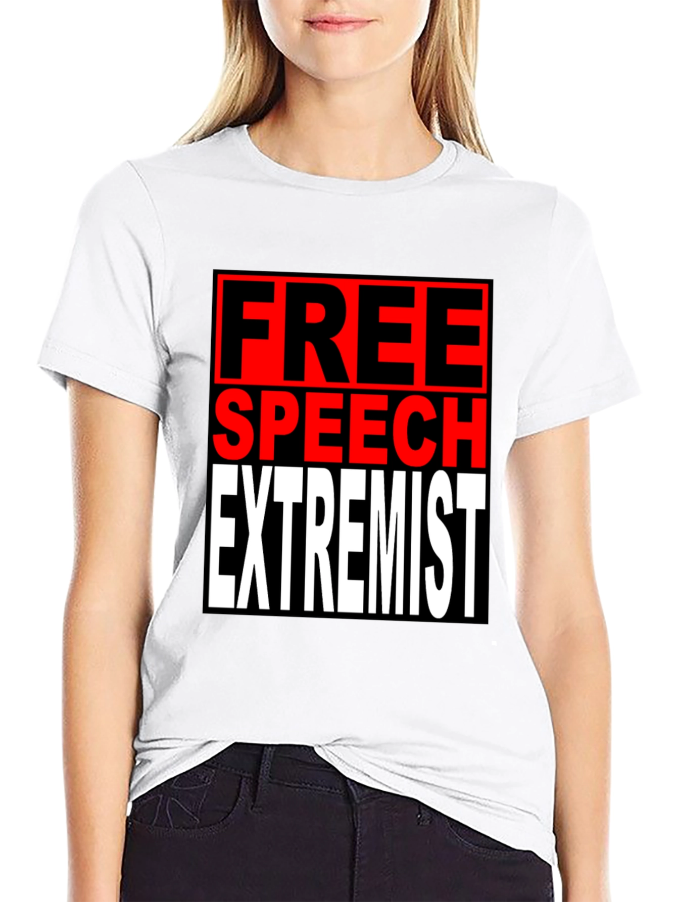 Free Speech Extremist Graphic T-Shirt