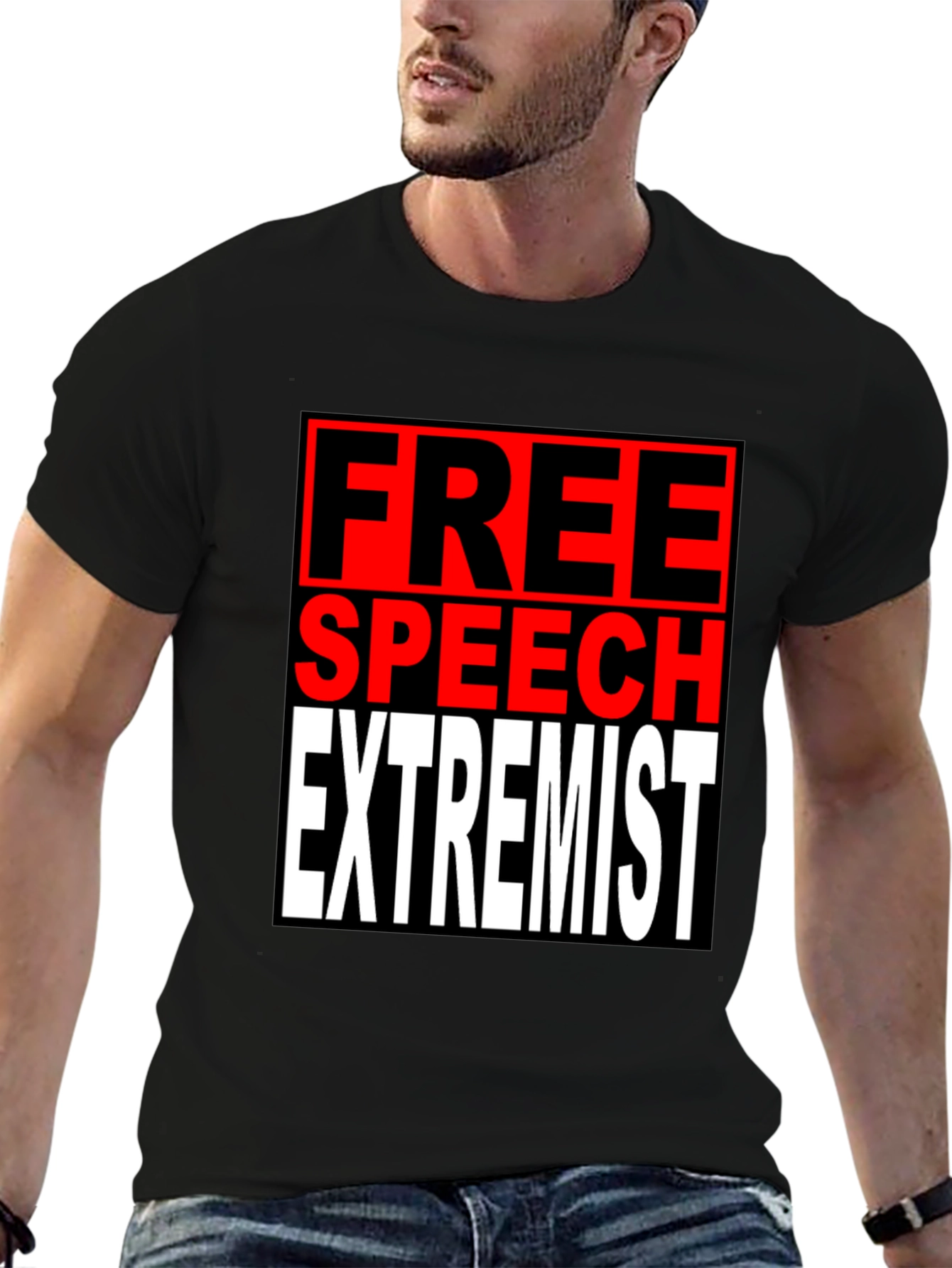 Free Speech Extremist Graphic T-Shirt