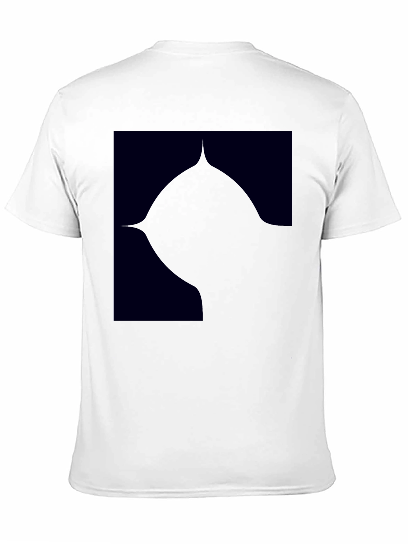 Modern Black Graphic Tee