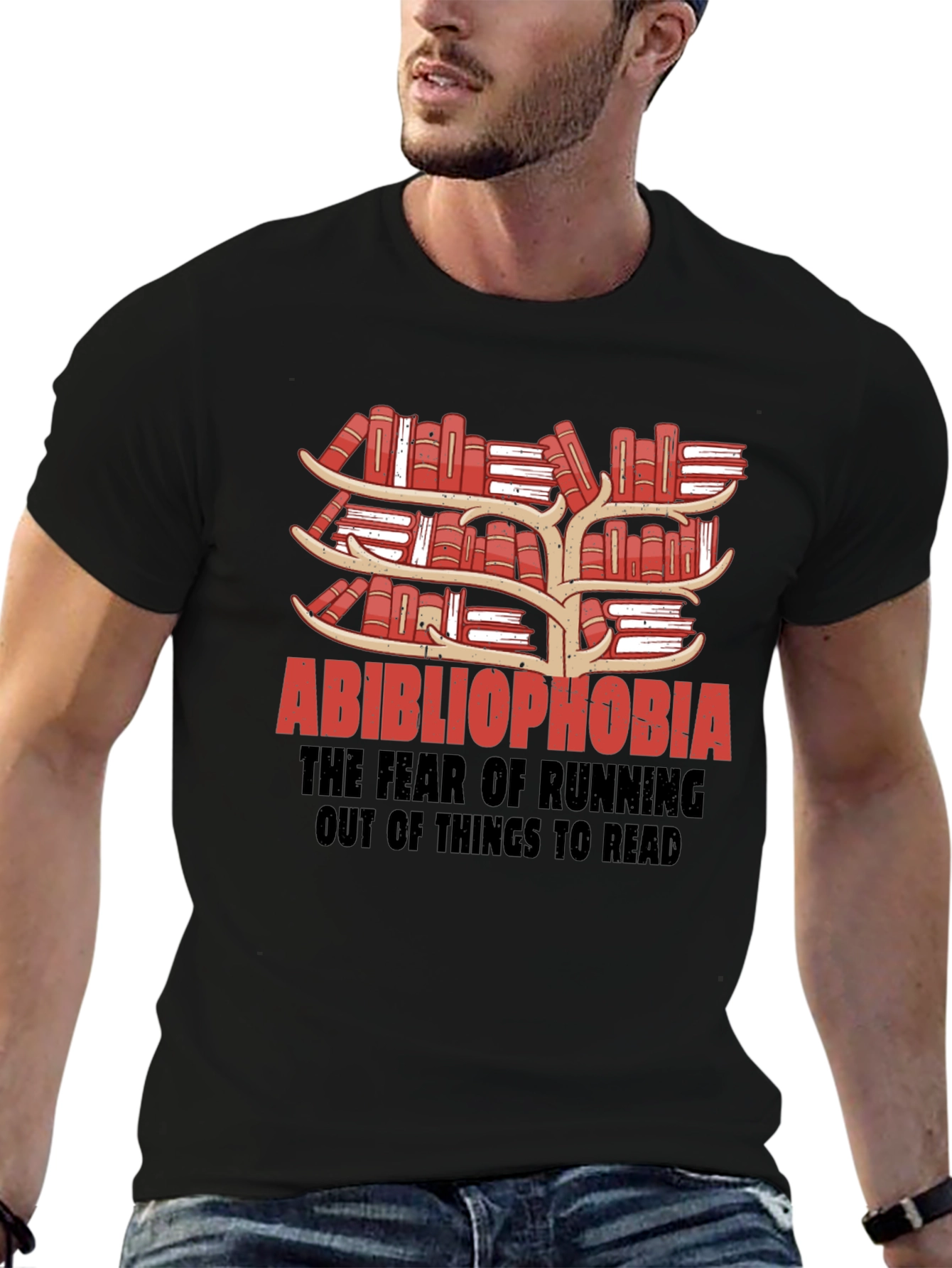 Abibliophobia Book Lover T-Shirt