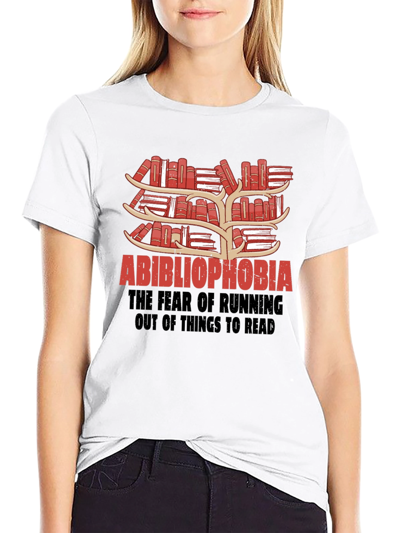 Abibliophobia Book Lover T-Shirt