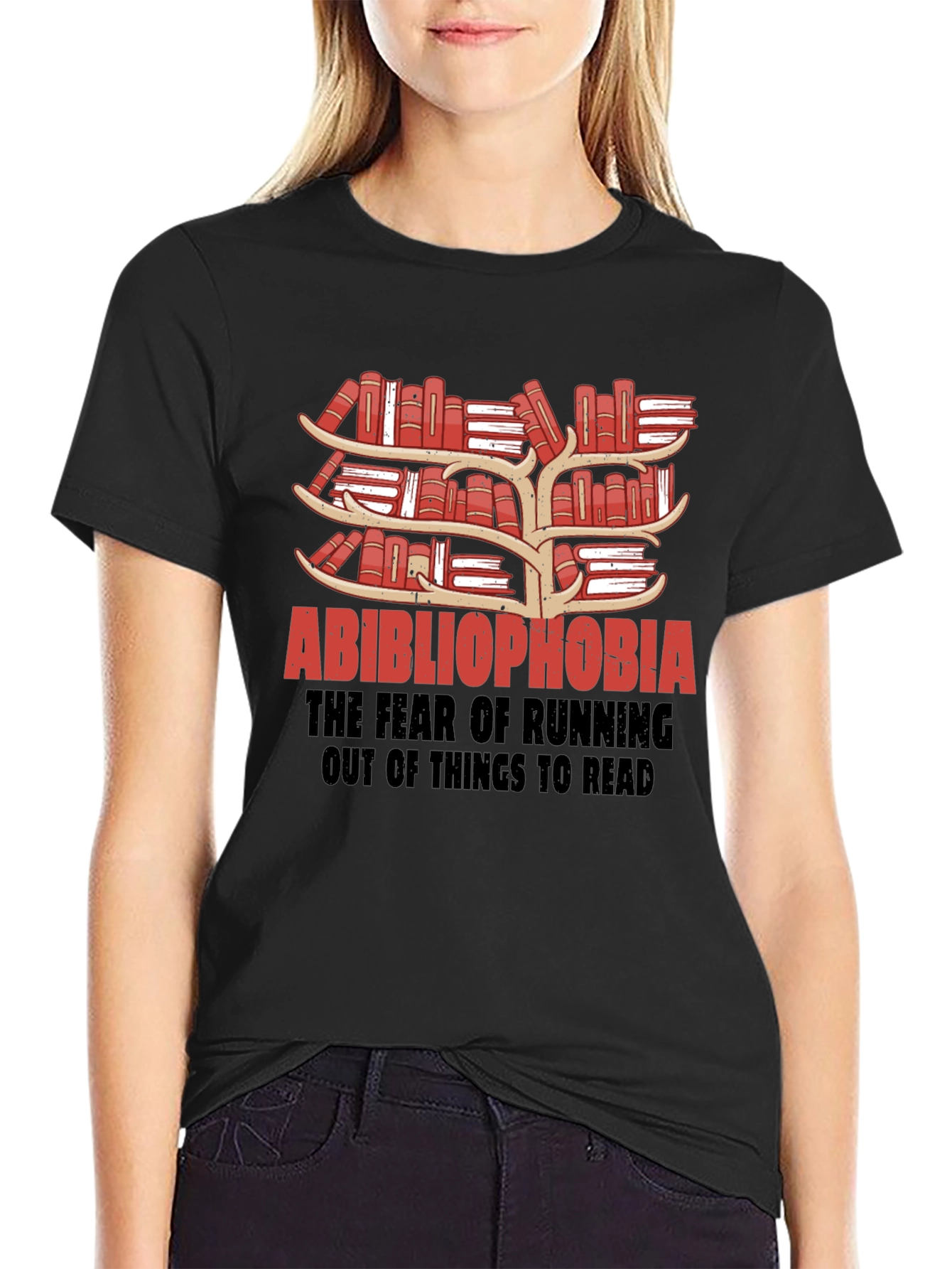 Abibliophobia Book Lover T-Shirt
