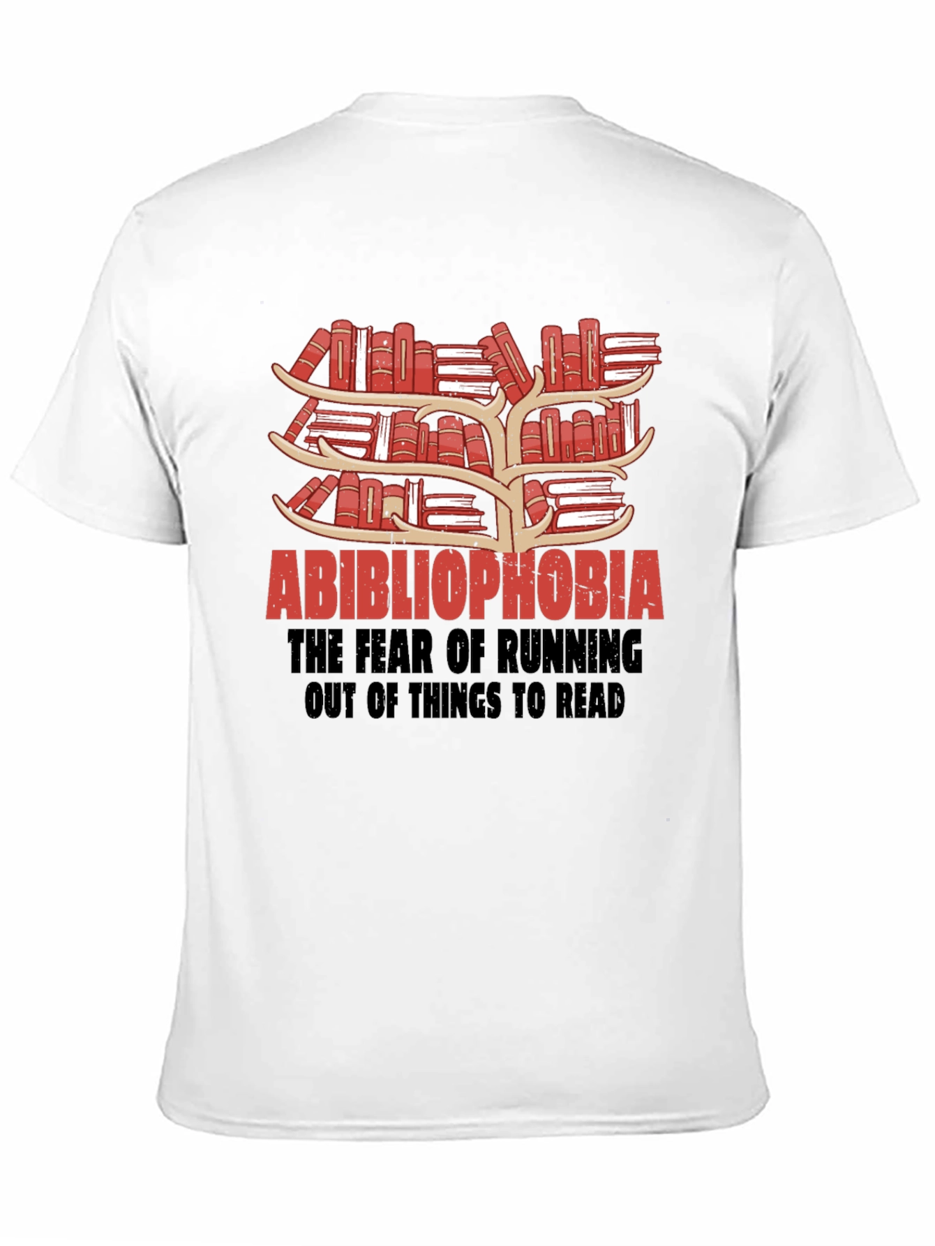 Abibliophobia Book Lover T-Shirt