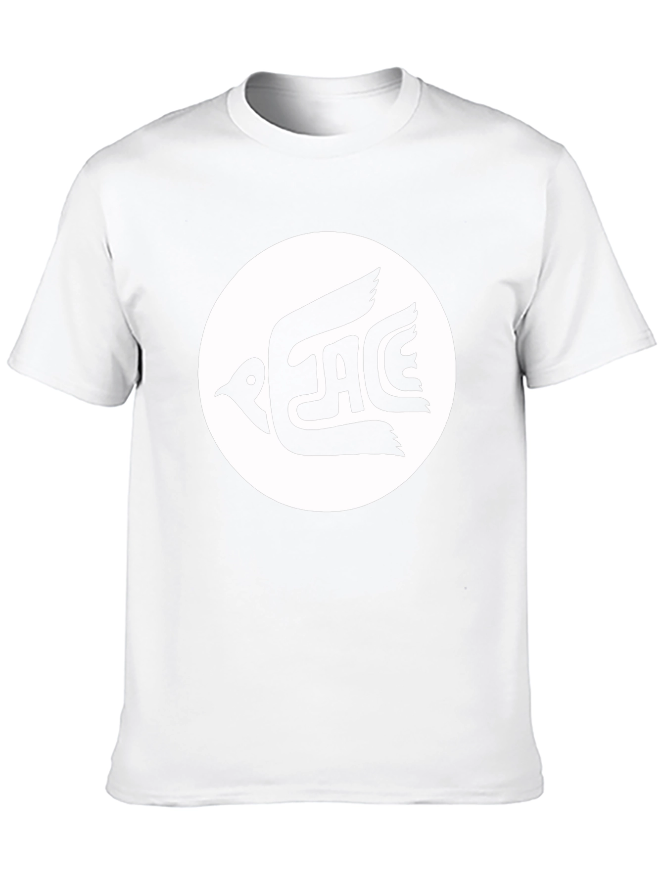 Peace Dove Graphic Tee - Classic Black T-Shirt