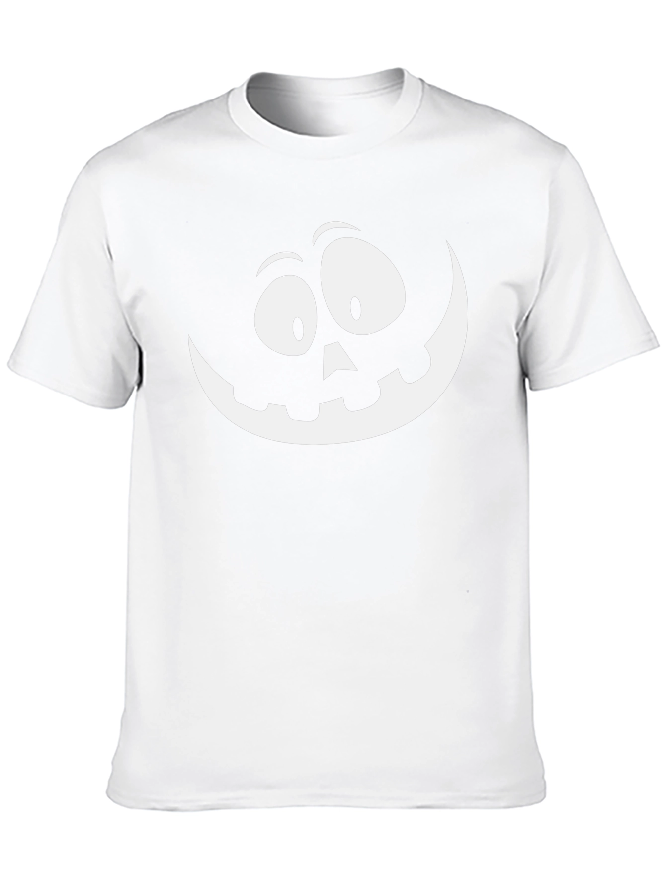 Spooky Jack-o-Lantern Graphic Tee - Halloween Shirt