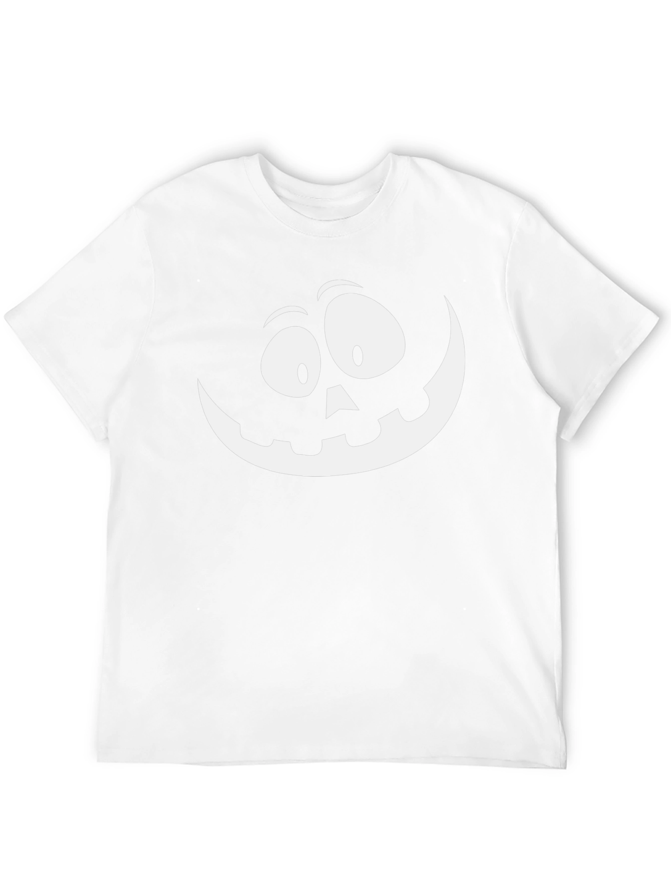 Spooky Jack-o-Lantern Graphic Tee - Halloween Shirt