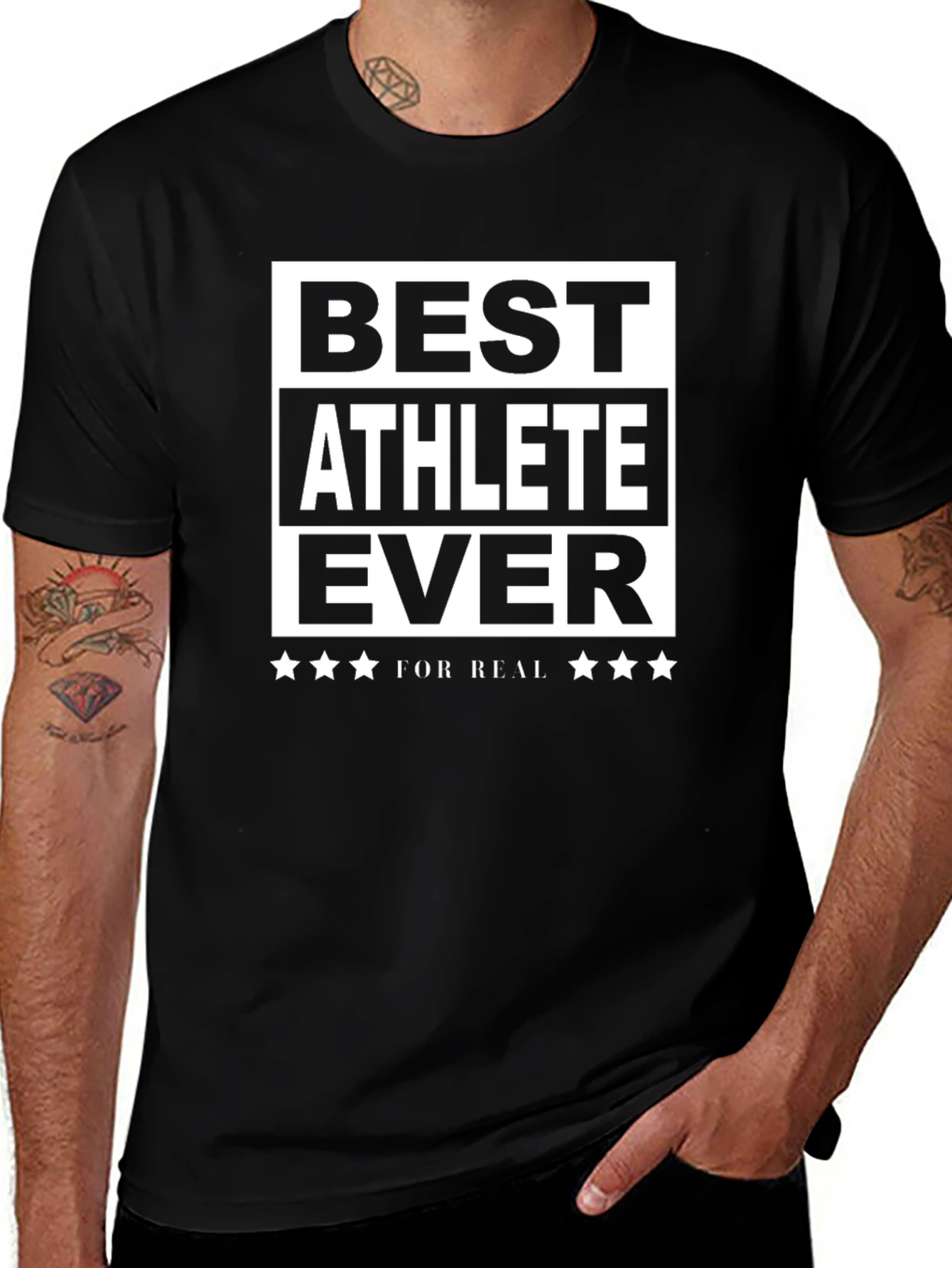 Best Athlete Ever T-Shirt - Funny Athletic Gift