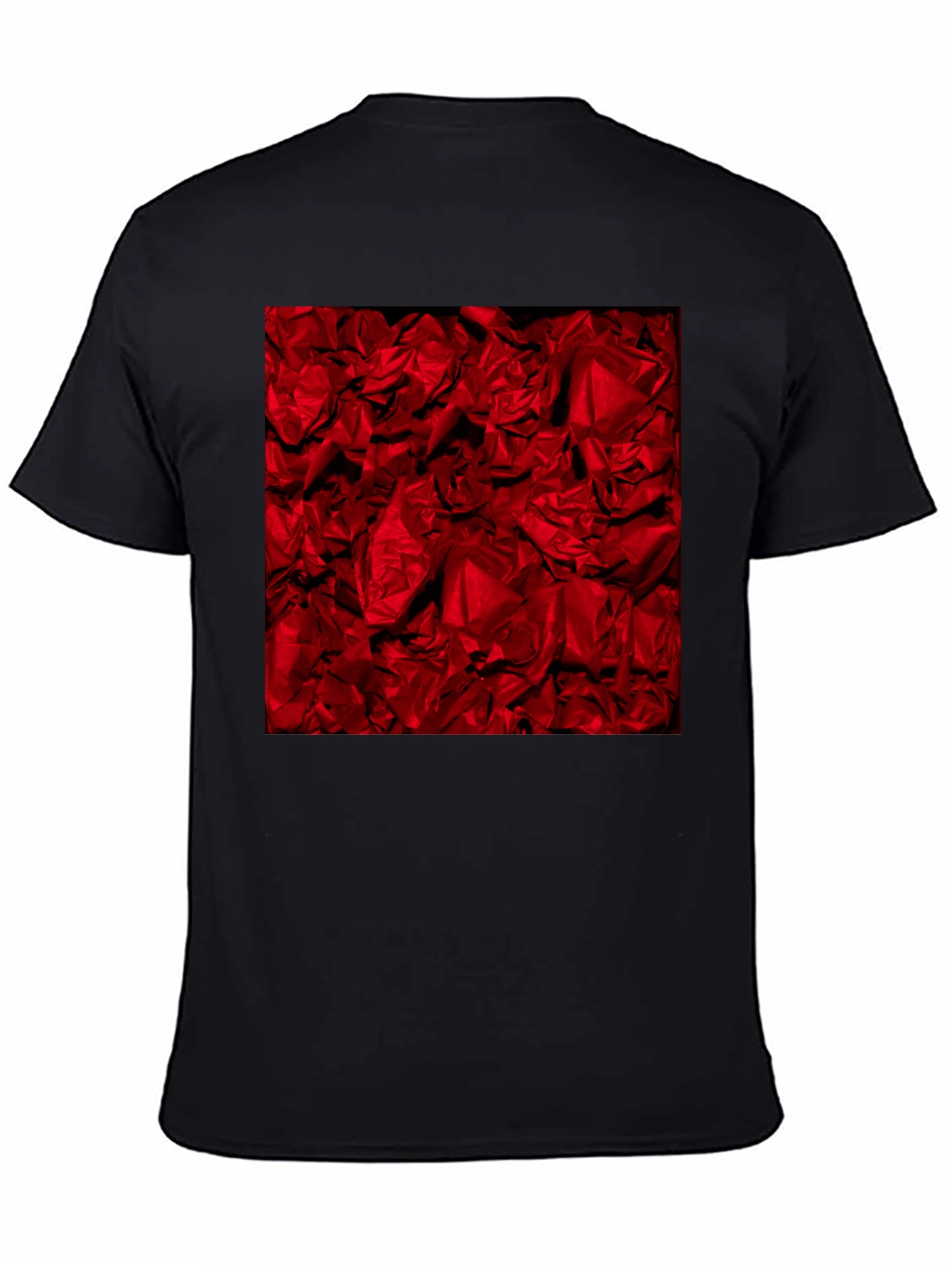 Abstract Red Texture T-Shirt