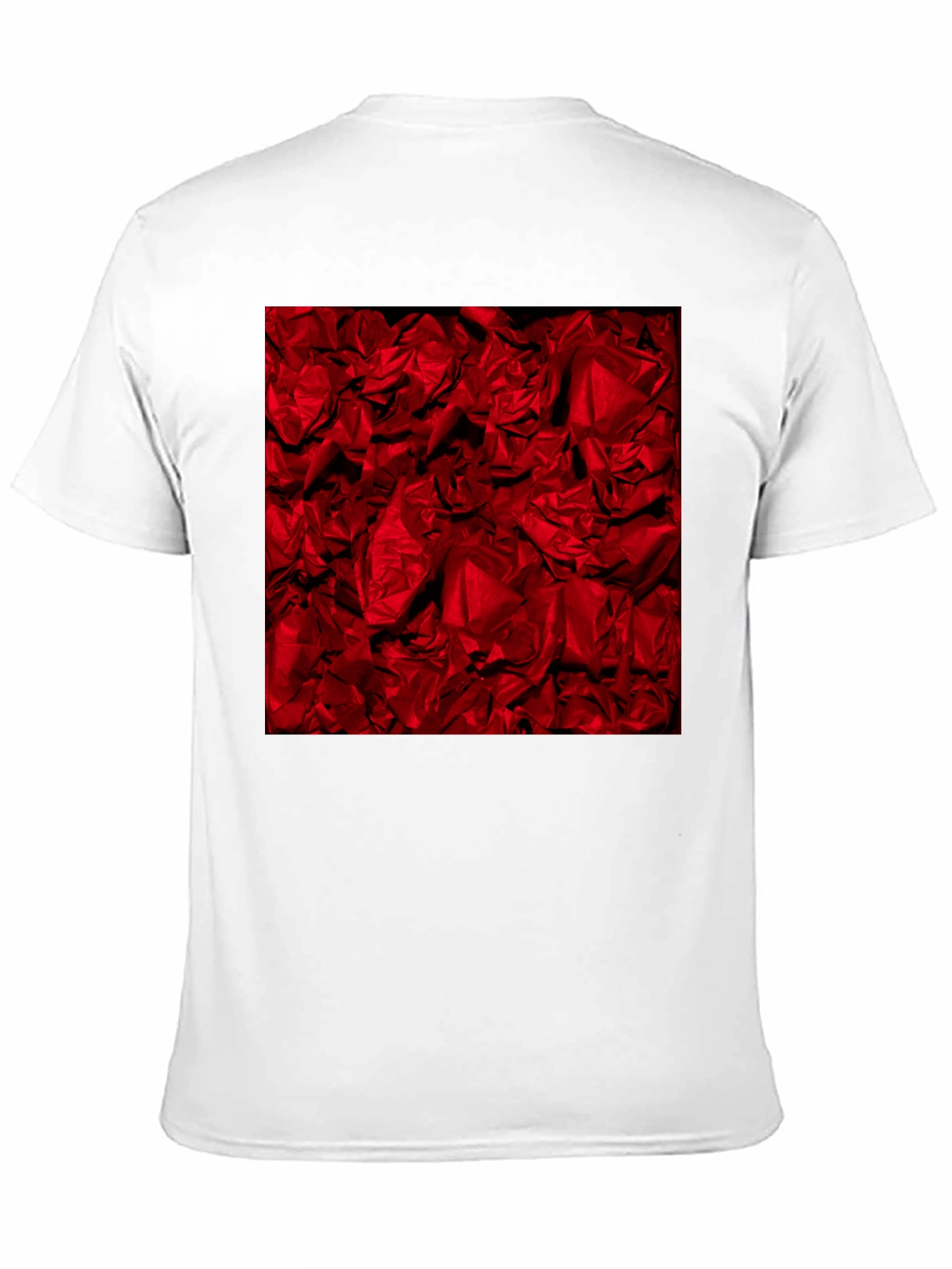 Abstract Red Texture T-Shirt