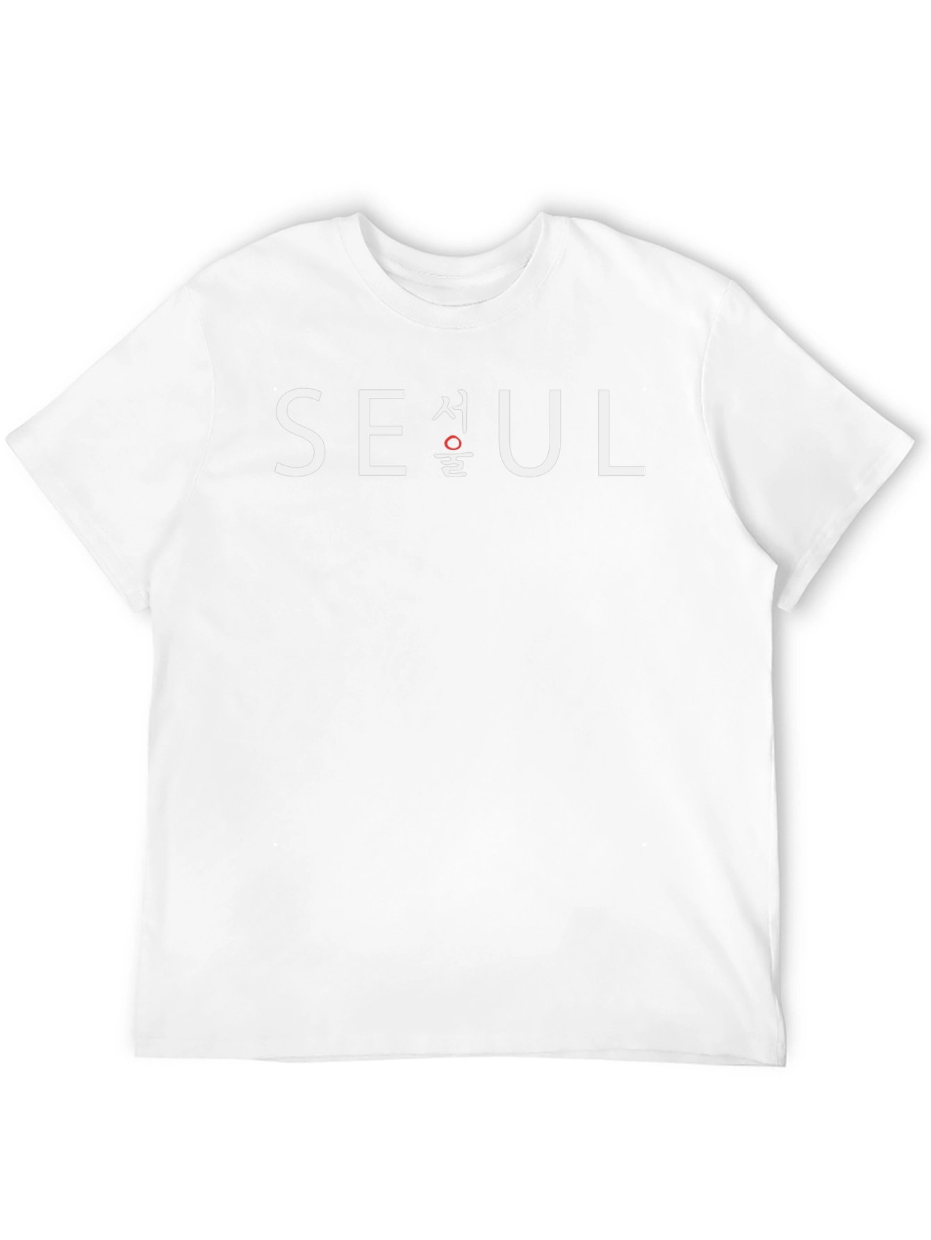 Seoul Graphic Tee - Black Cotton T-Shirt