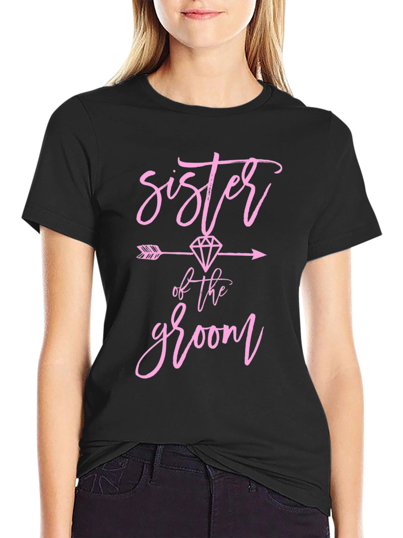 Sister of the Groom T-Shirt - Bridal Party Tee
