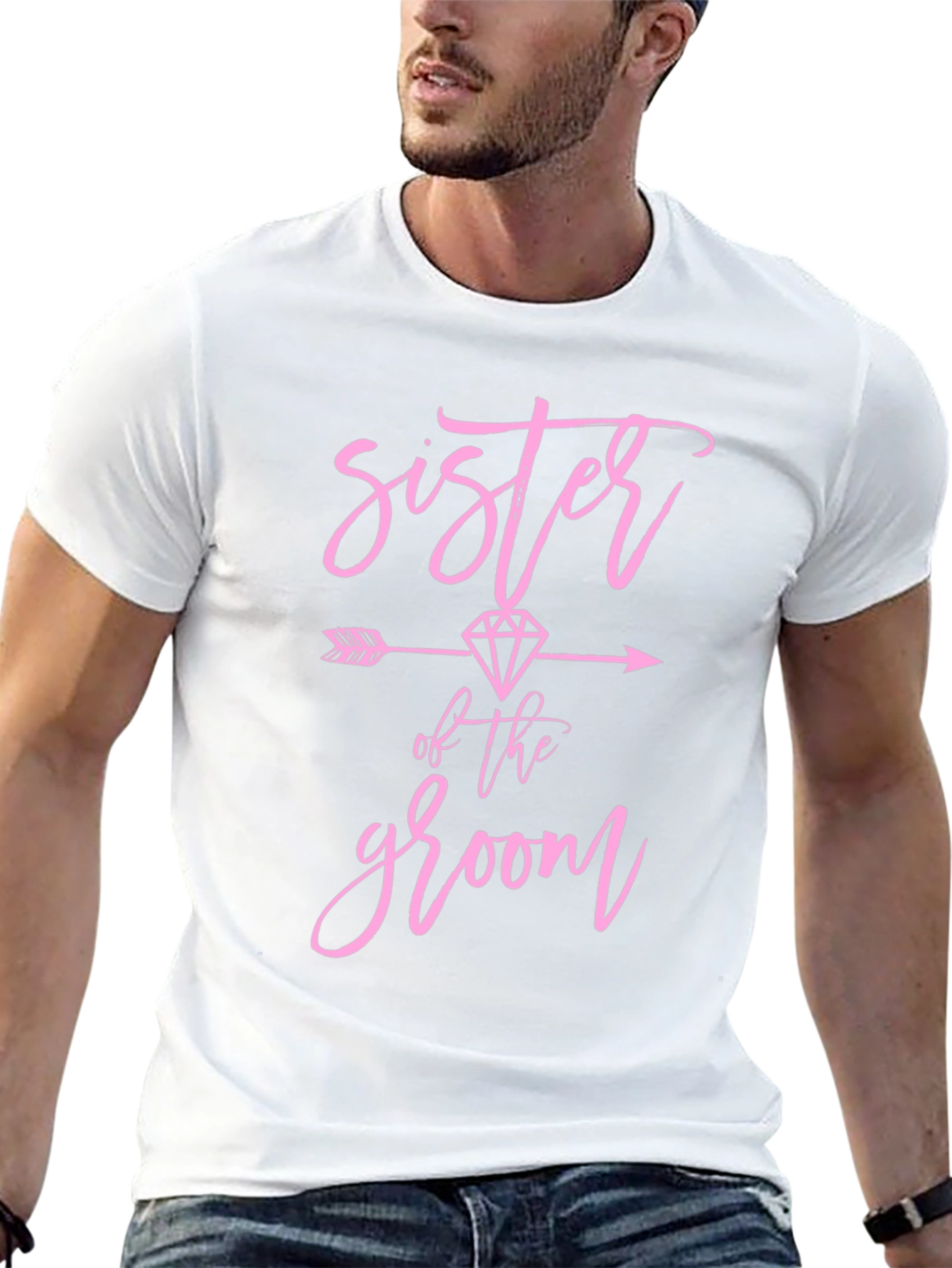Sister of the Groom T-Shirt - Bridal Party Tee