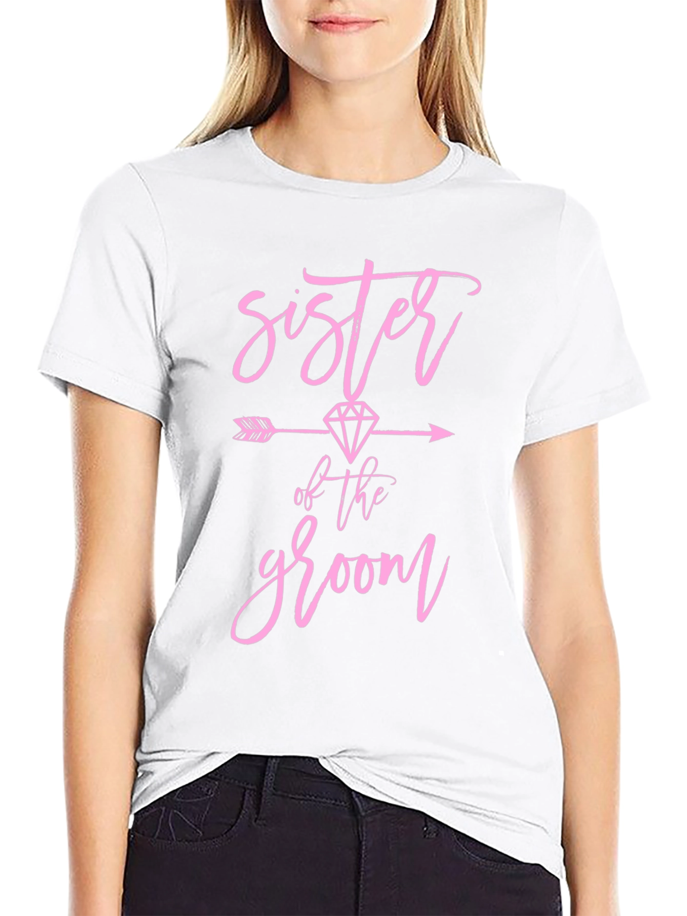 Sister of the Groom T-Shirt - Bridal Party Tee