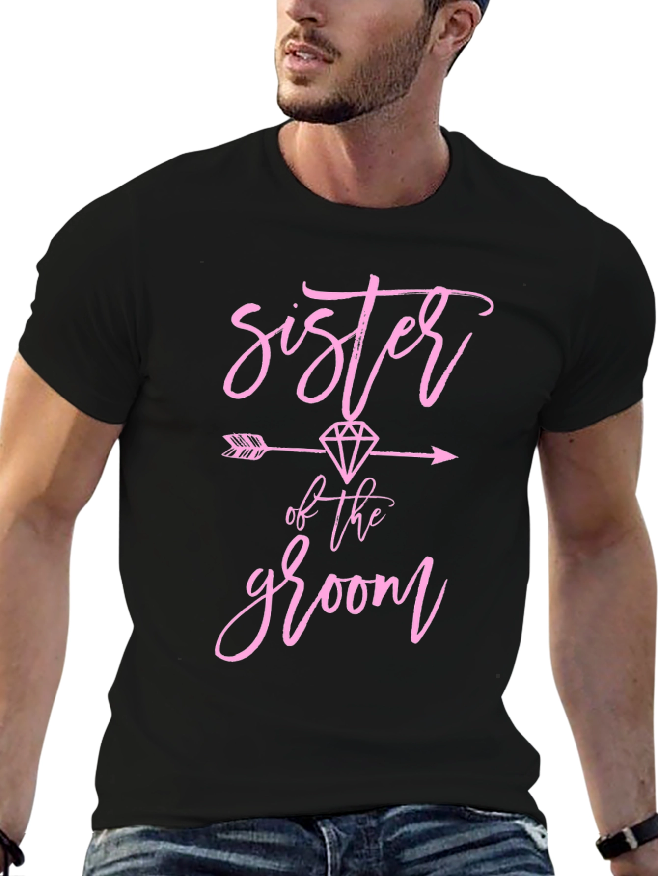 Sister of the Groom T-Shirt - Bridal Party Tee
