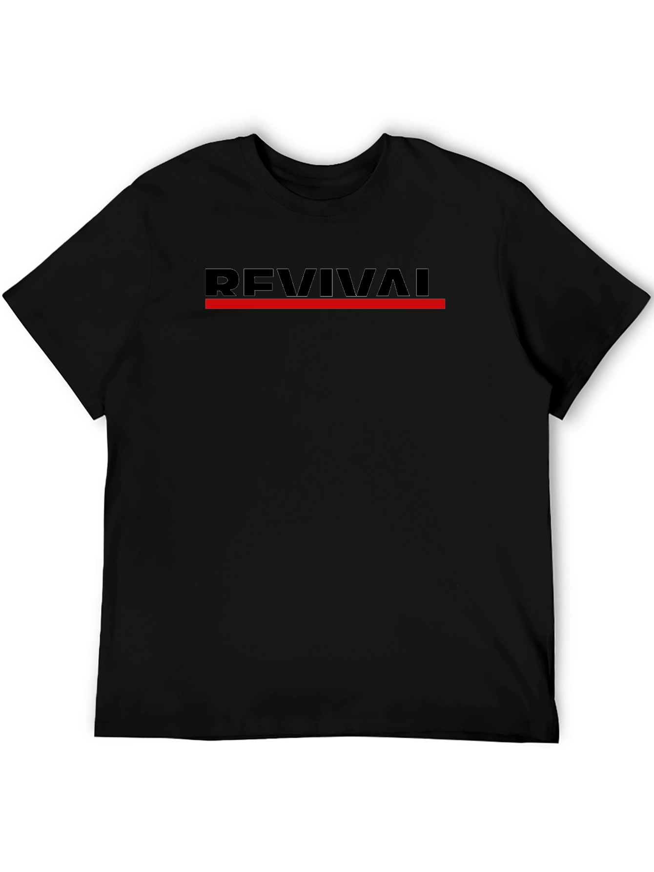 Revival Black Graphic Tee