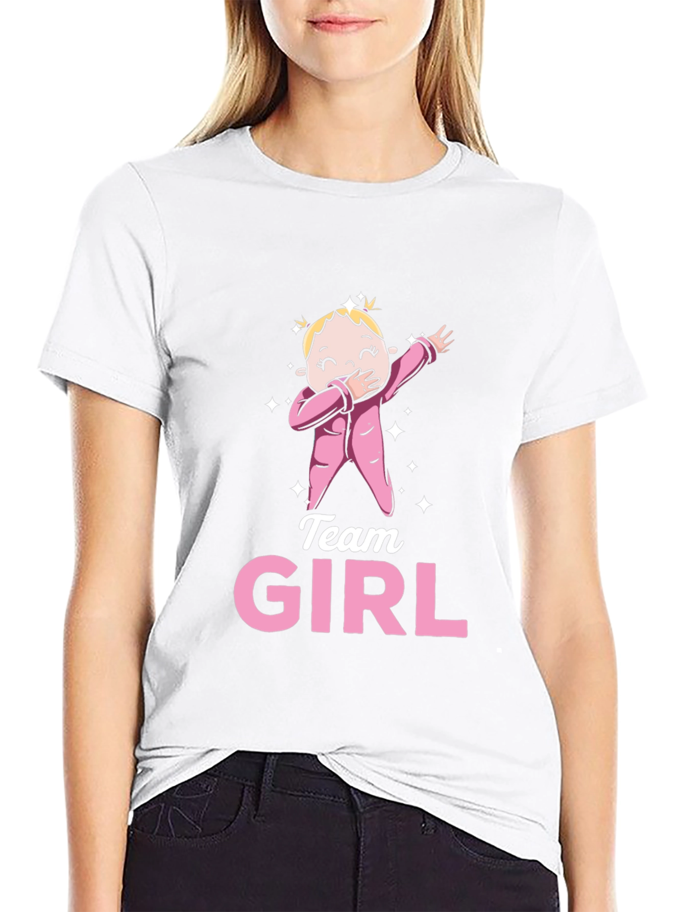 Team Girl Gender Reveal T-Shirt