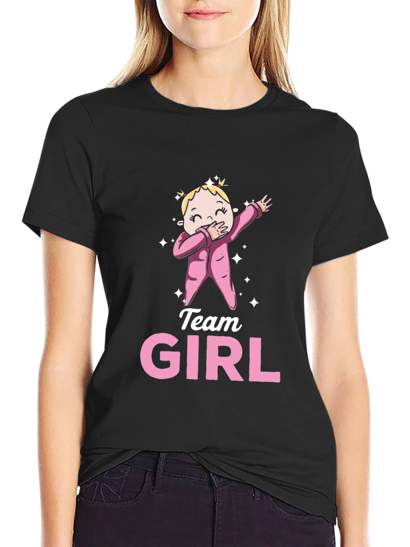 Team Girl Gender Reveal T-Shirt