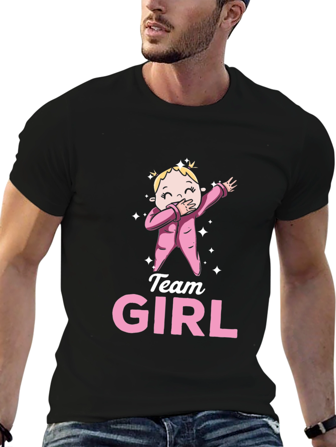 Team Girl Gender Reveal T-Shirt