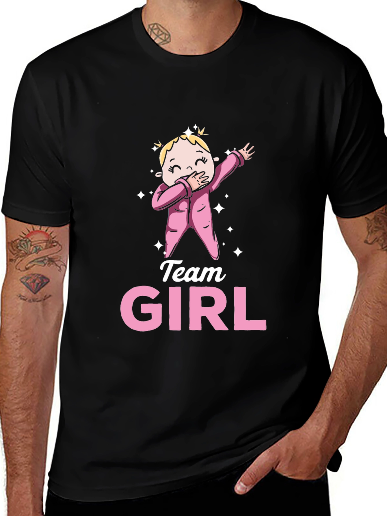 Team Girl Gender Reveal T-Shirt