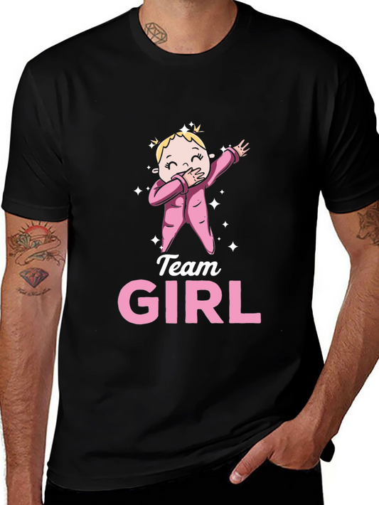 Team Girl Gender Reveal T-Shirt