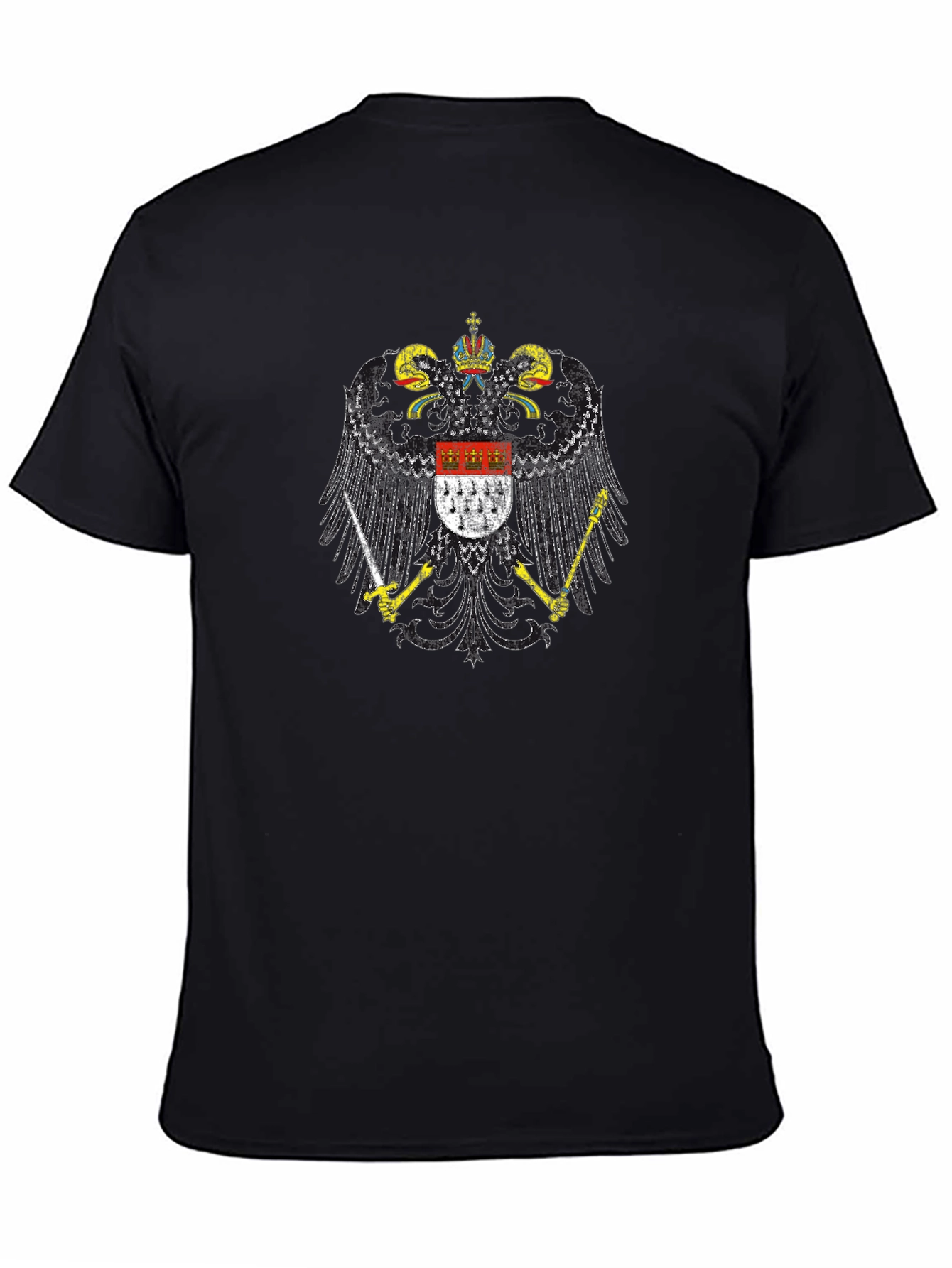 Cologne Coat of Arms T-Shirt - Black Cotton Tee