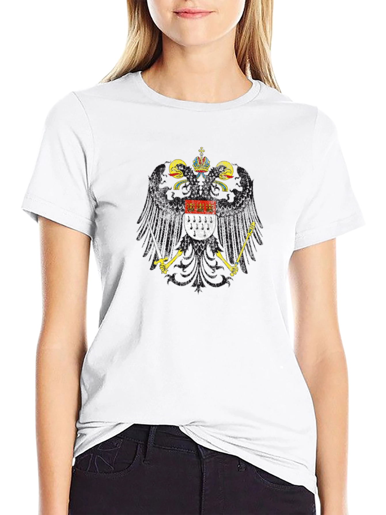 Cologne Coat of Arms T-Shirt - Black Cotton Tee
