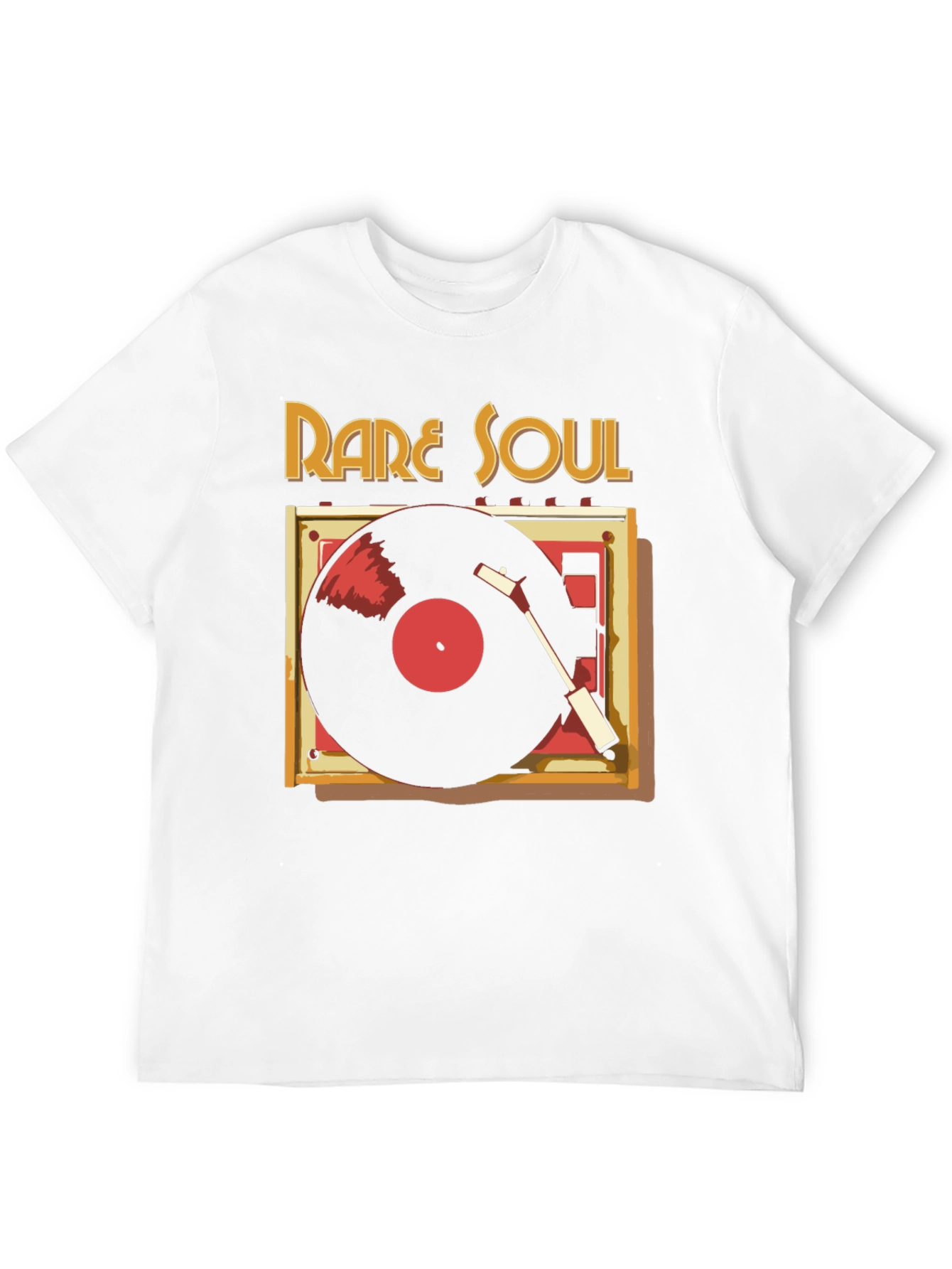 Rare Soul Vinyl Record Graphic T-Shirt