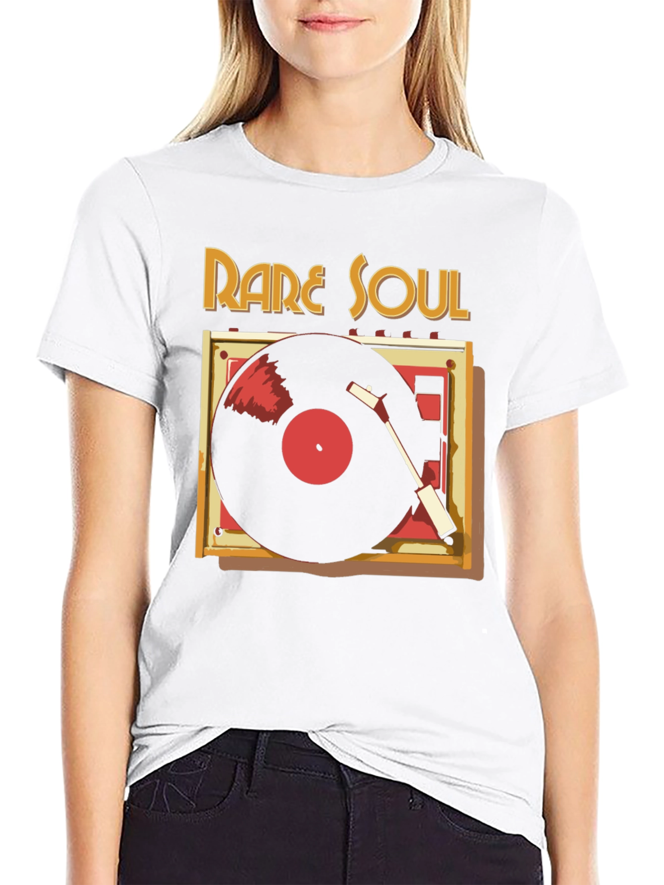 Rare Soul Vinyl Record Graphic T-Shirt