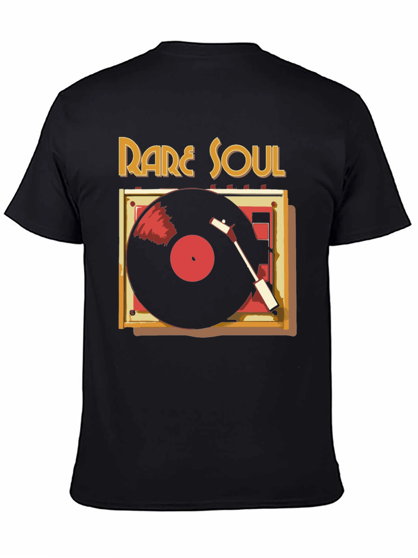 Rare Soul Vinyl Record Graphic T-Shirt
