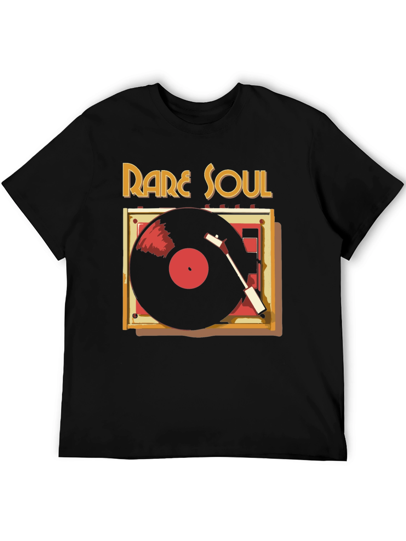 Rare Soul Vinyl Record Graphic T-Shirt